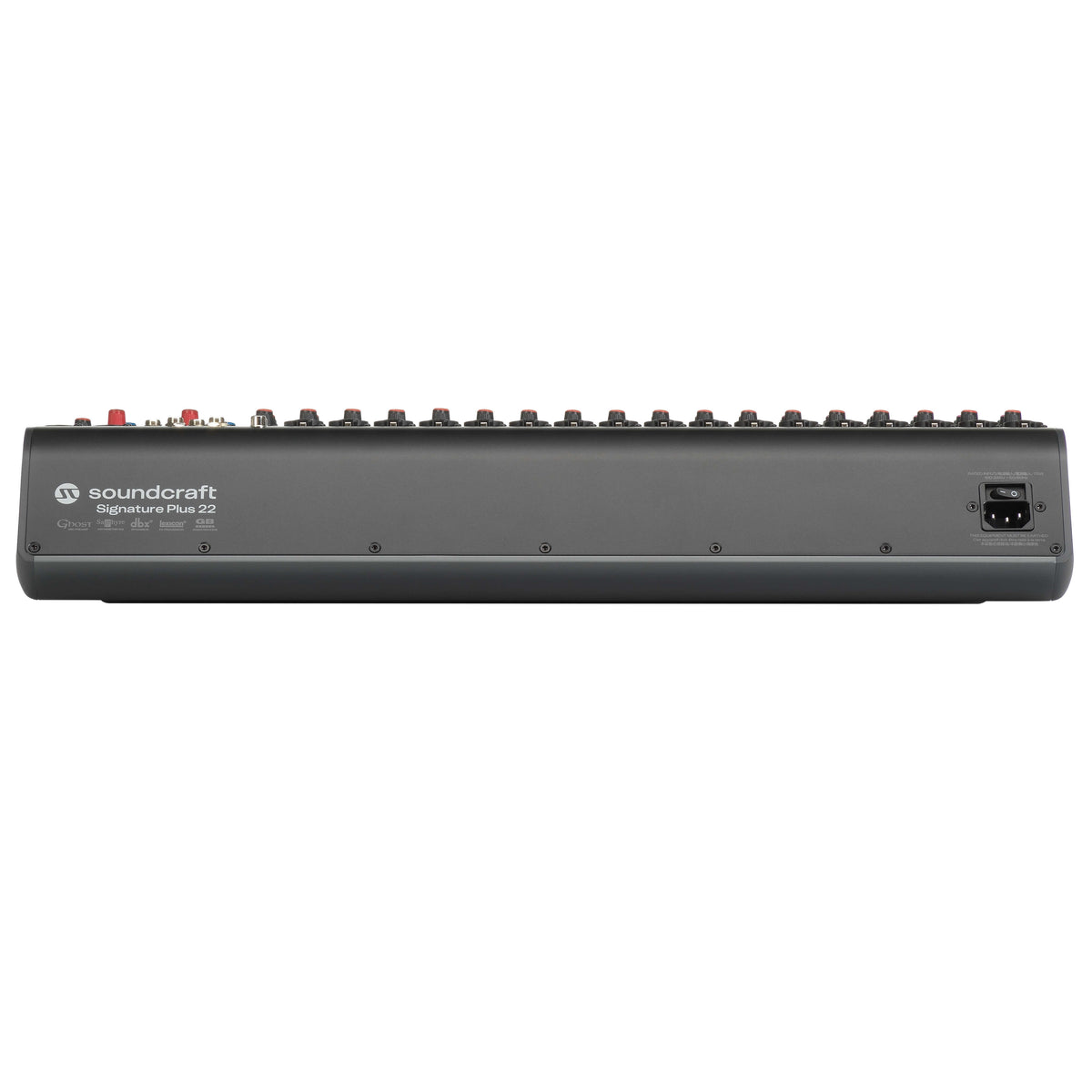 Soundcraft Signature Plus 22 - 22-Ch Analog Mixer with Lexicon FX, rear