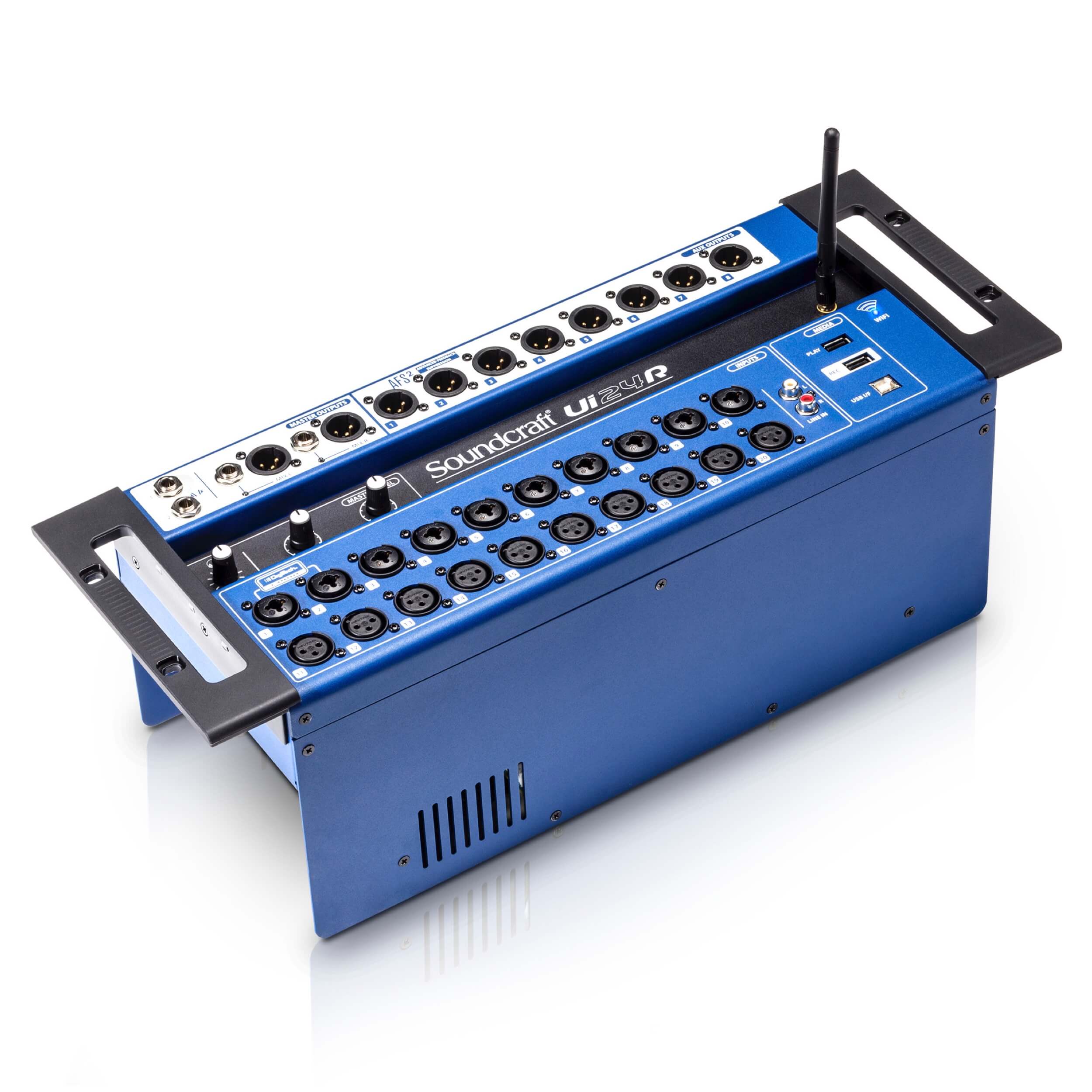 Soundcraft Ui-24R - 24-channel Digital Mixer with Wireless Control, top
