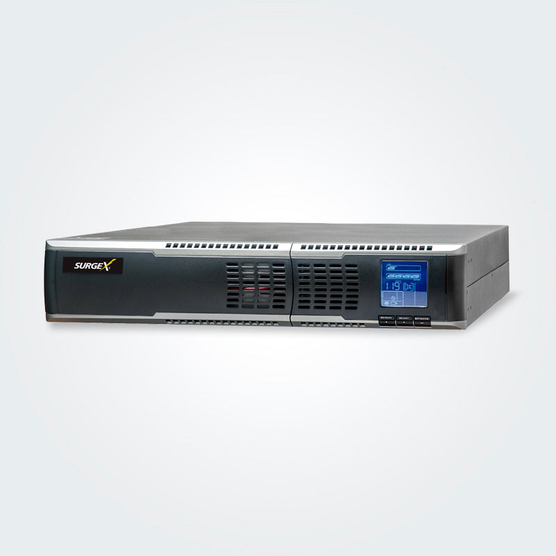 SurgeX UPS-2000-OL - Standalone Battery Backup Online Double Conversion UPS, front