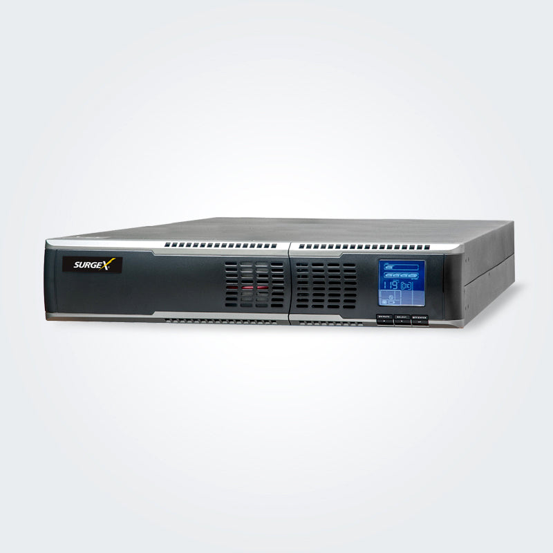 SurgeX UPS-3000-OL - Standalone Battery Backup Online Double Conversion UPS, front
