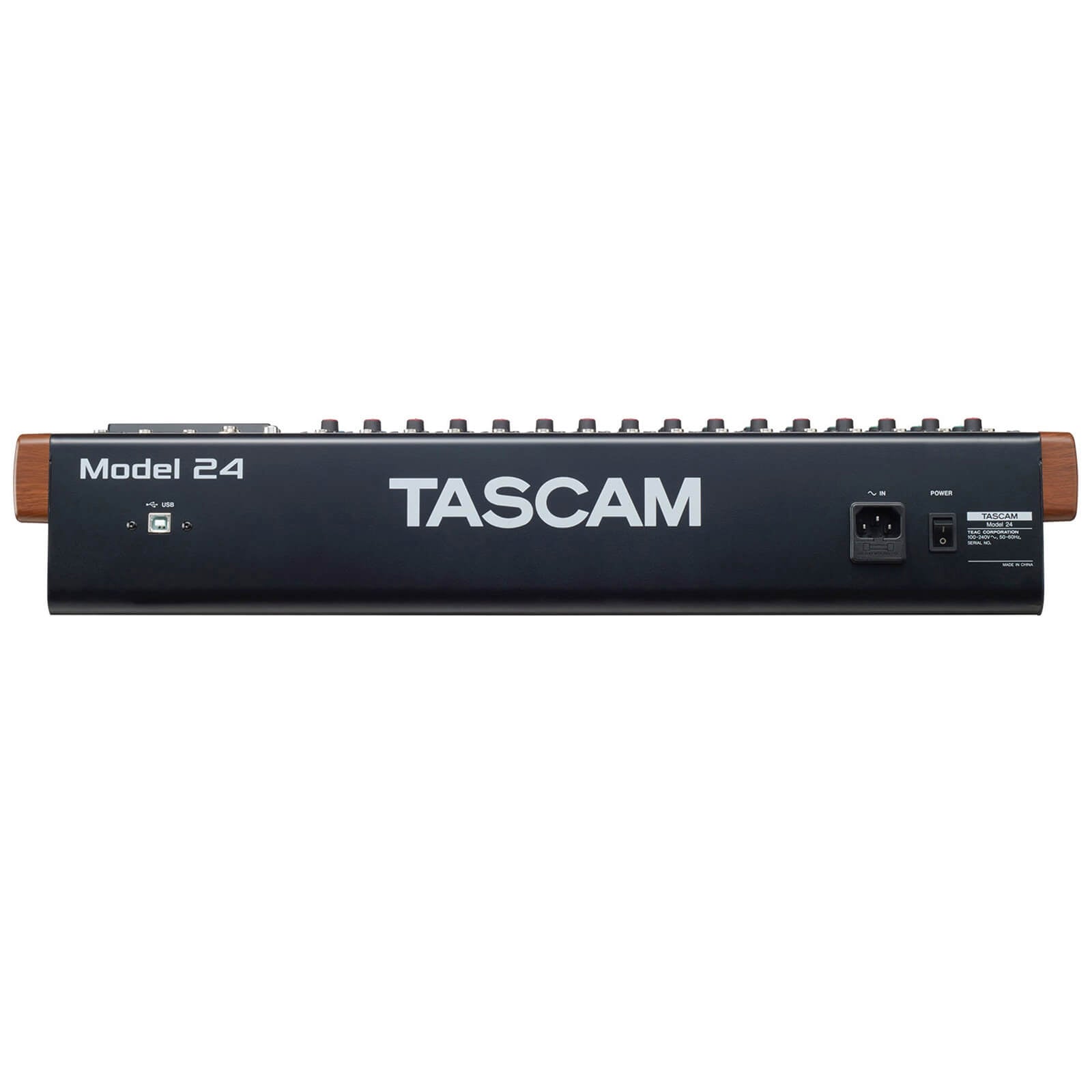 Tascam Model 24 - 24-Track Live Recorder and Mixing Console, rear