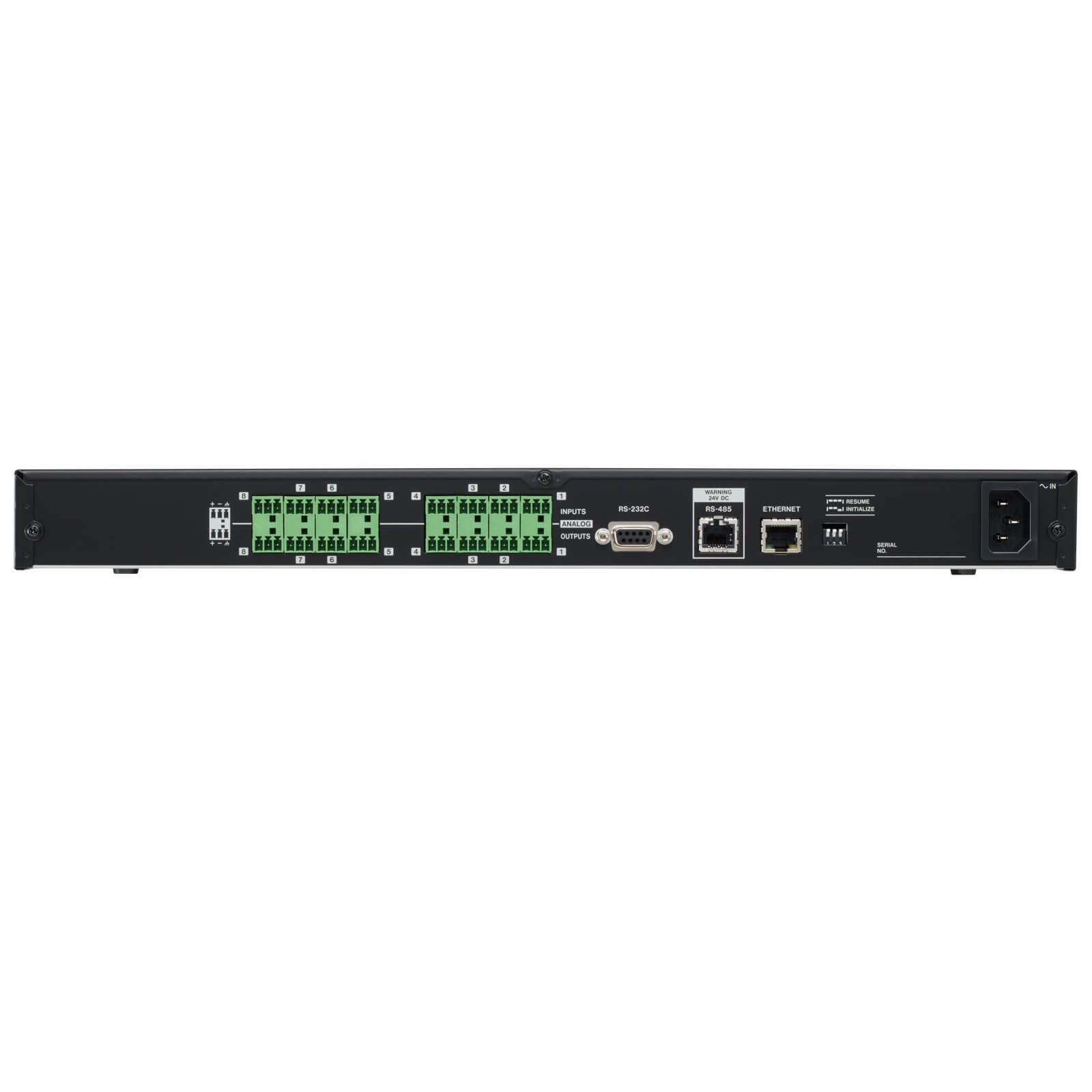 Tascam MX-8A - 8-Input/8-Output Matrix Mixer with DSP, rear