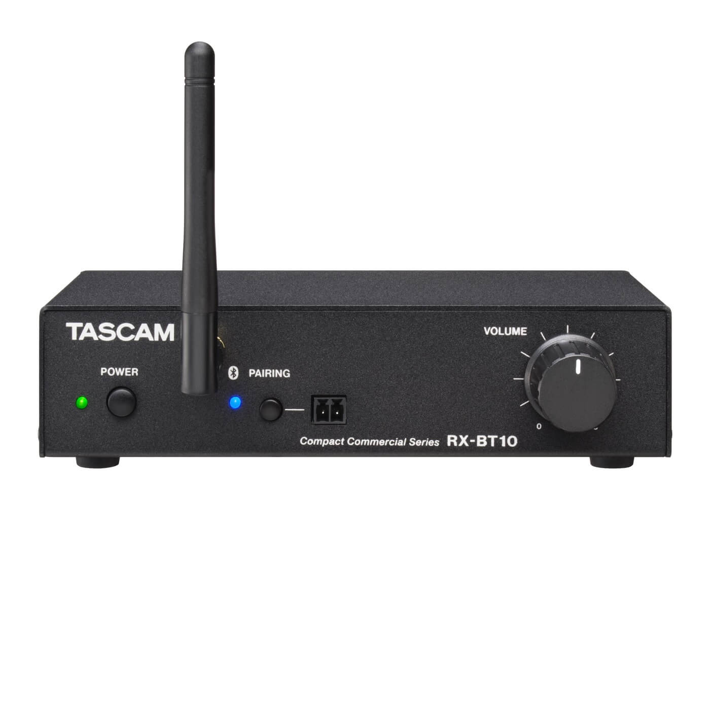 Tascam RX-BT10 - Compact Stereo Bluetooth Receiver, front