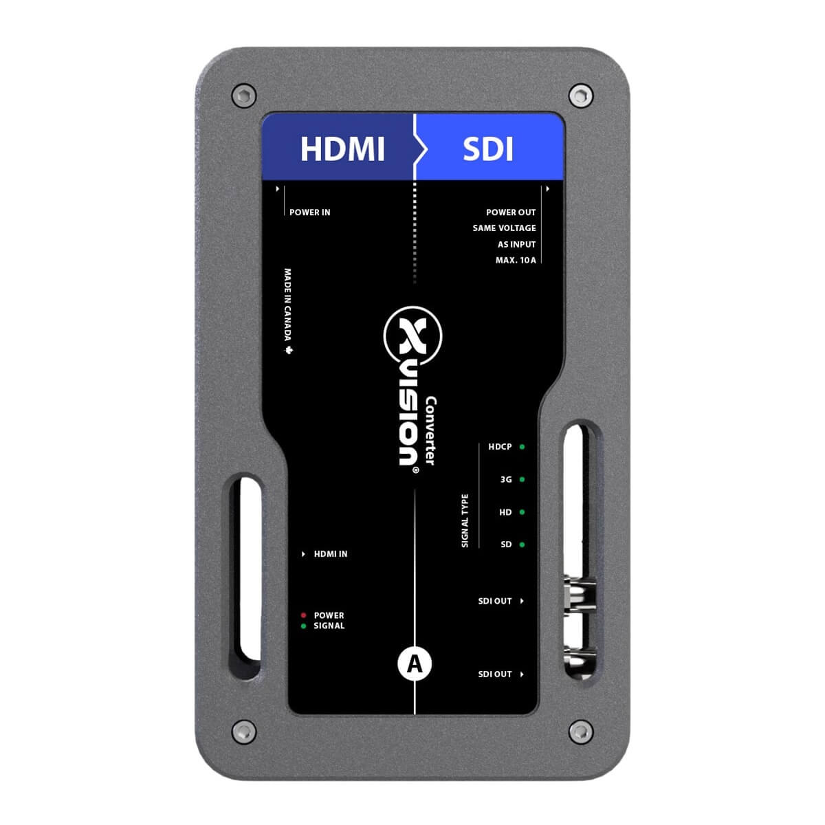 Theatrixx XVVHDMI2SDIT1 - xVision Converter with True1, HDMI to SDI, front