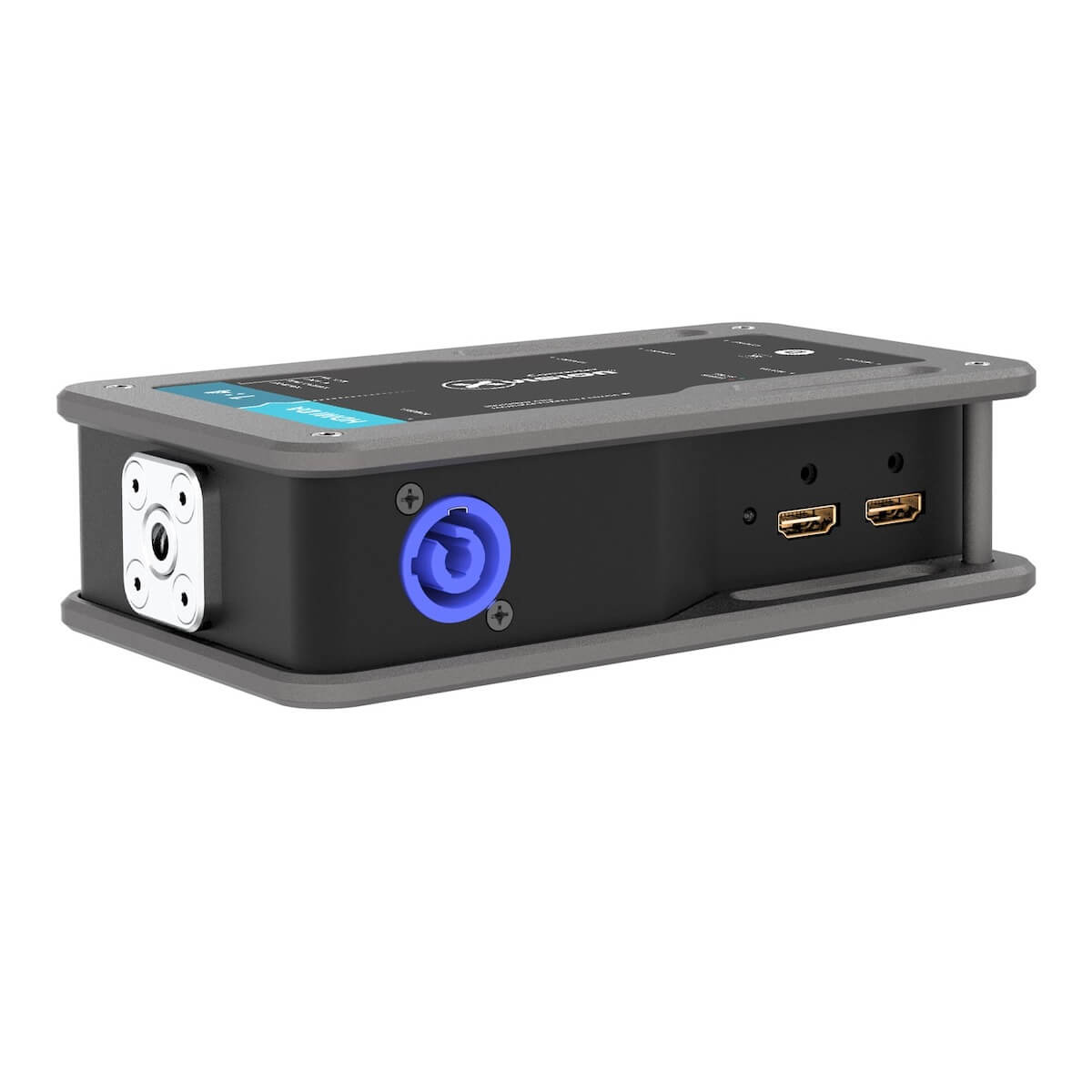 Theatrixx XVVHDMIDA4 - xVision Converter, HDMI Distribution Amp 1:4, side angle