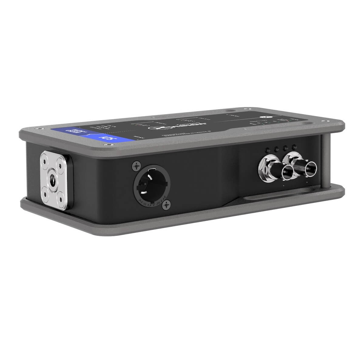 Theatrixx XVVSDI2AUDIOT1 - xVision Converter SDI Audio De-Embedder with True1 connector, side angle