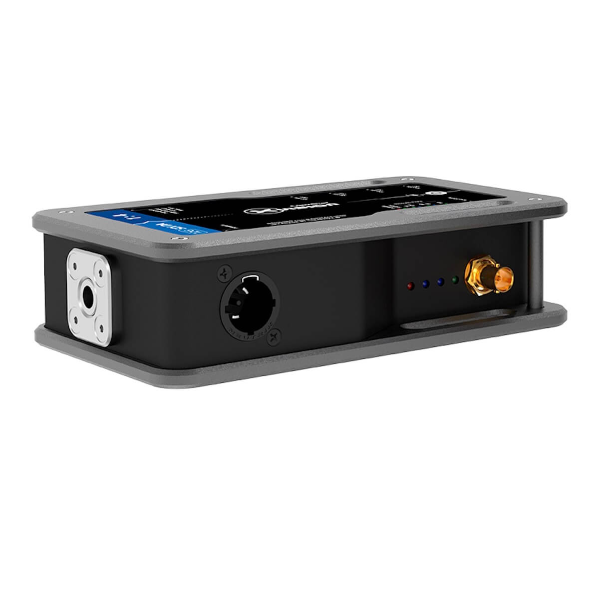 Theatrixx XVVSDIDA4T1-12G - xVision Converter, 12G-SDI Distribution Amp 1:4 with True1, side angle