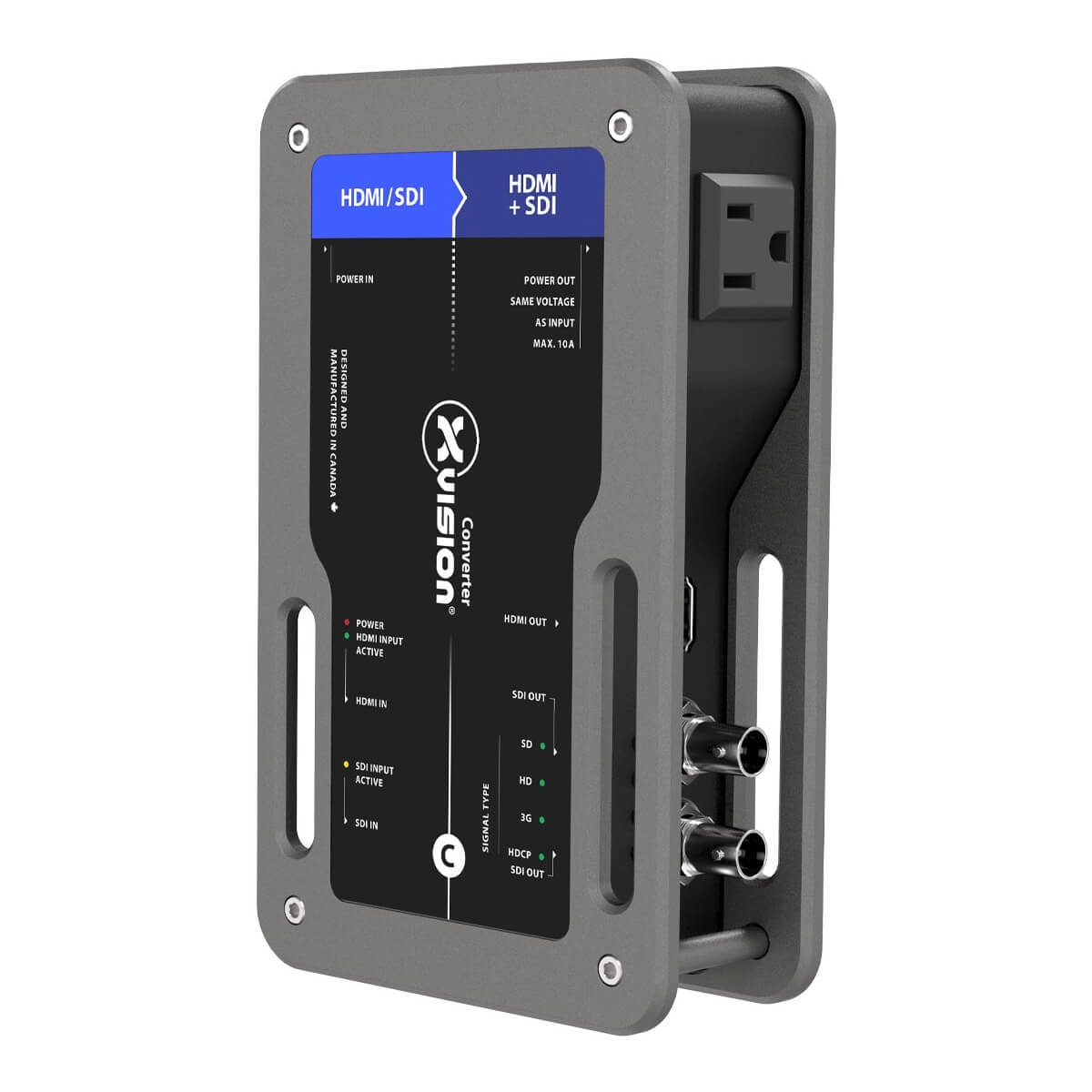 Theatrixx XVVVSDIXHDMI - xVision Converter SDI/HDMI Bidirectional, front angle