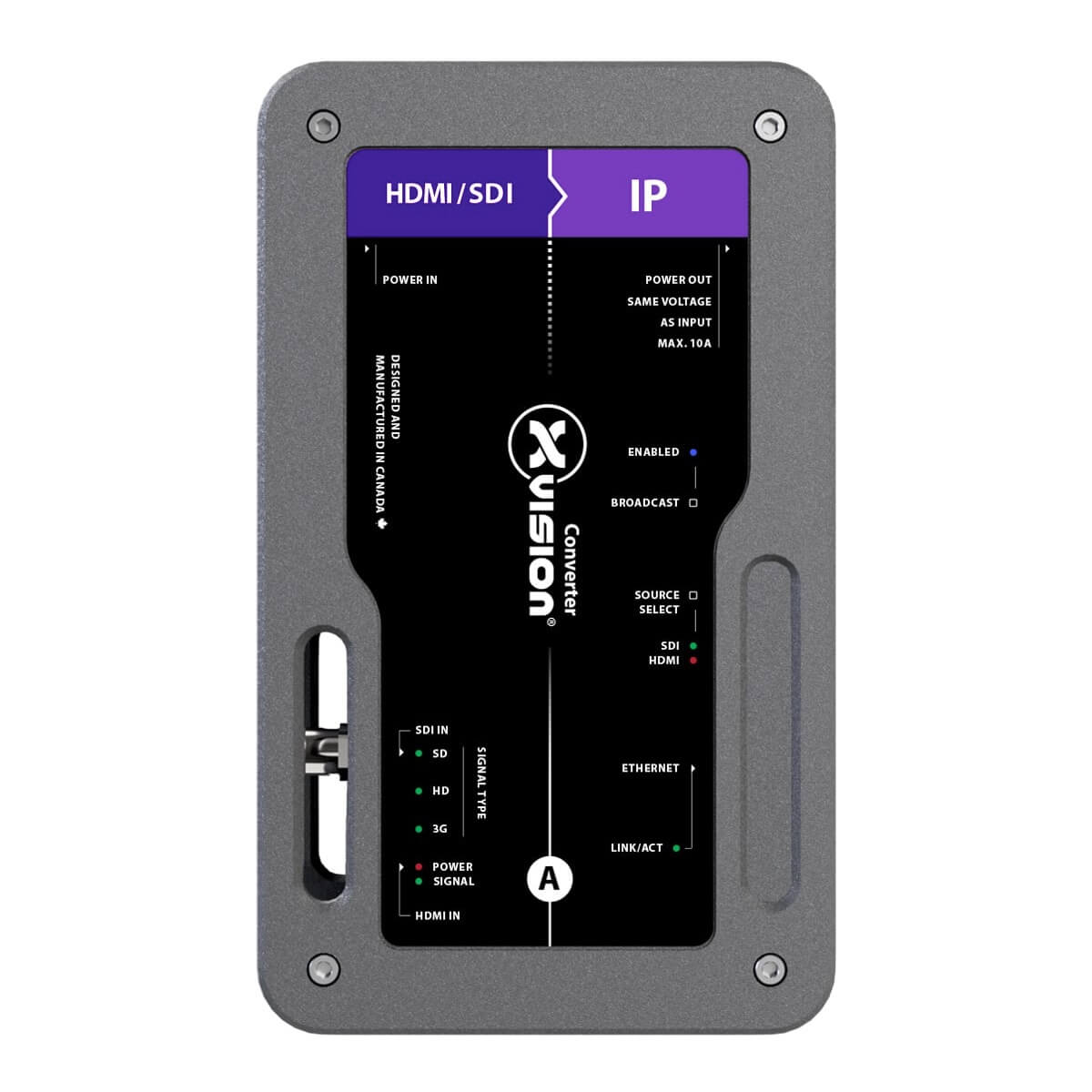 Theatrixx XVVVDO2IP - xVision Converter Streaming Server, front