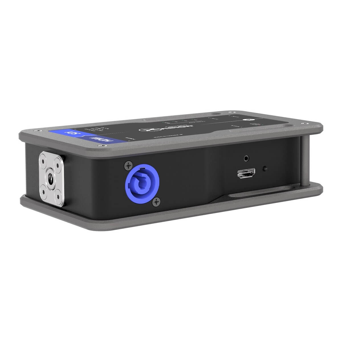 Theatrixx xVision XVV-HDMI2SDI - HDMI to SDI Video Converter, side angle
