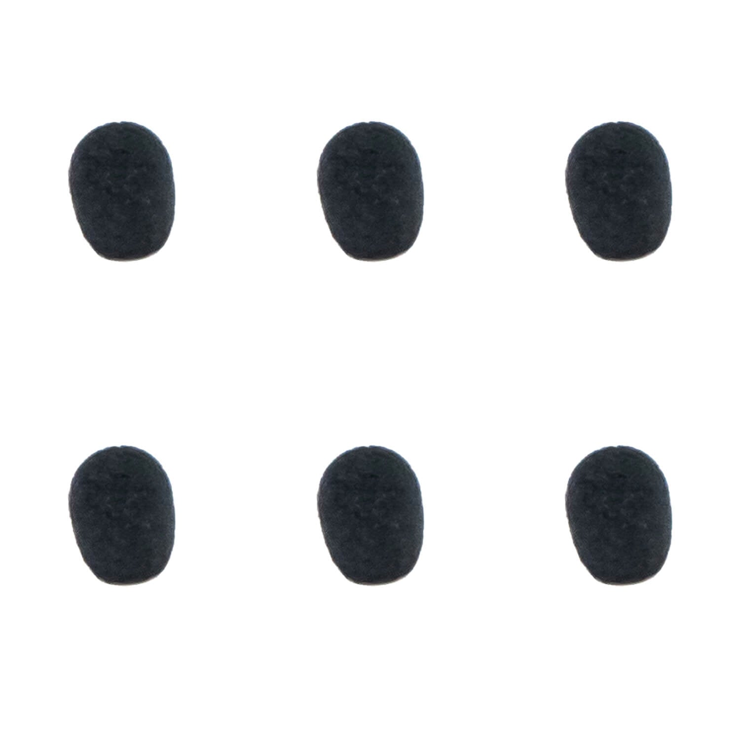 THOR SH-WSFM-BLK-0 - 6-pack of Replacement Windscreens, black