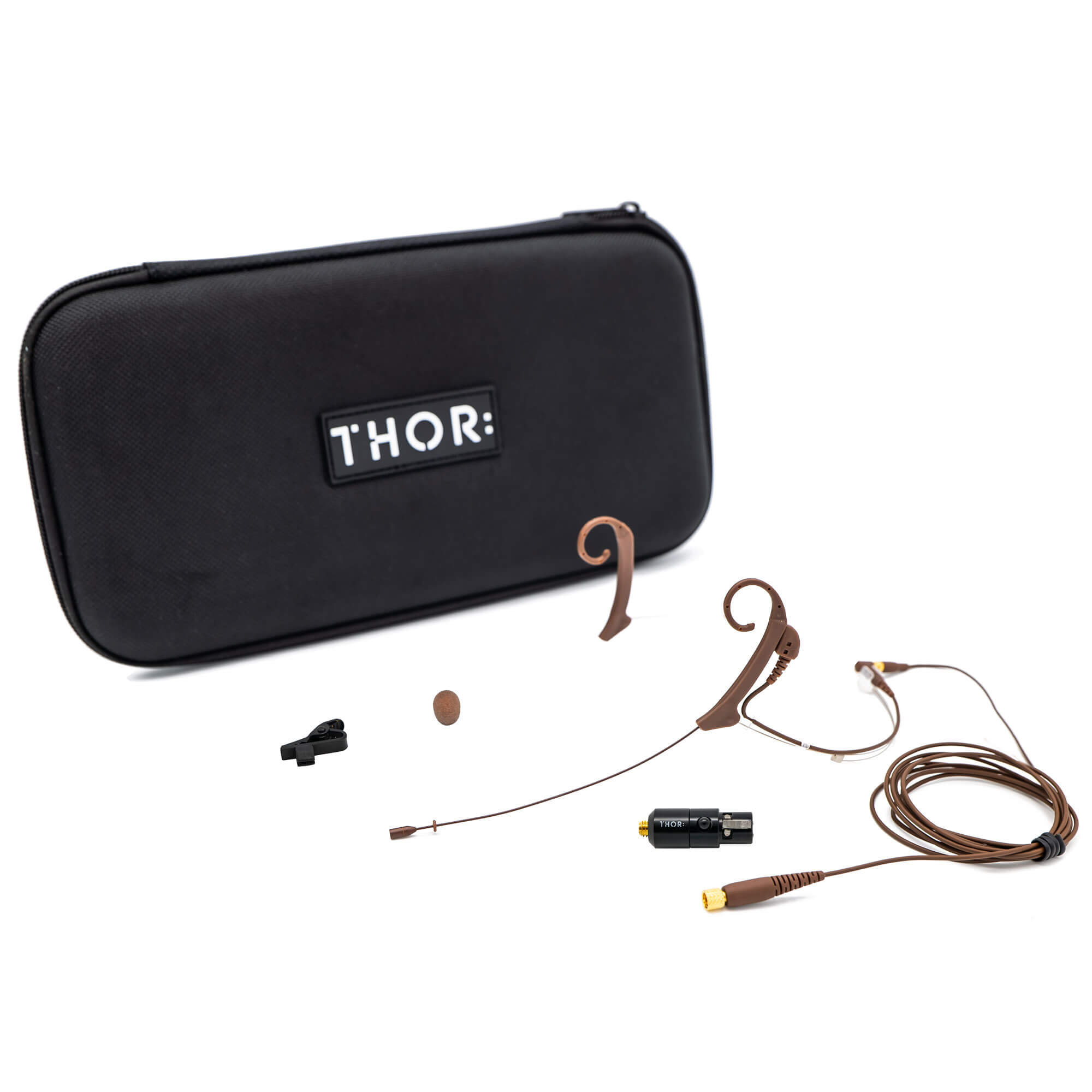 THOR Shadow SH20-BR-MD-TA4F Dual Ear Headworn Microphone Kit