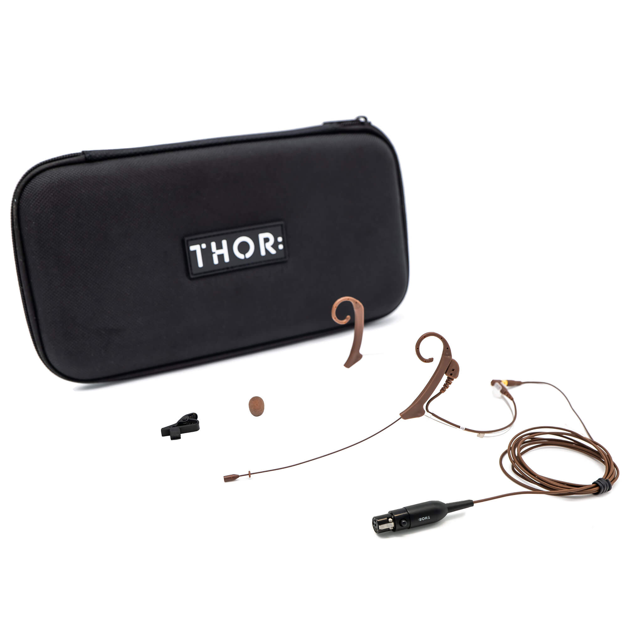 THOR Shadow SH20-BR-TA4F Dual Ear Headworn Microphone Kit