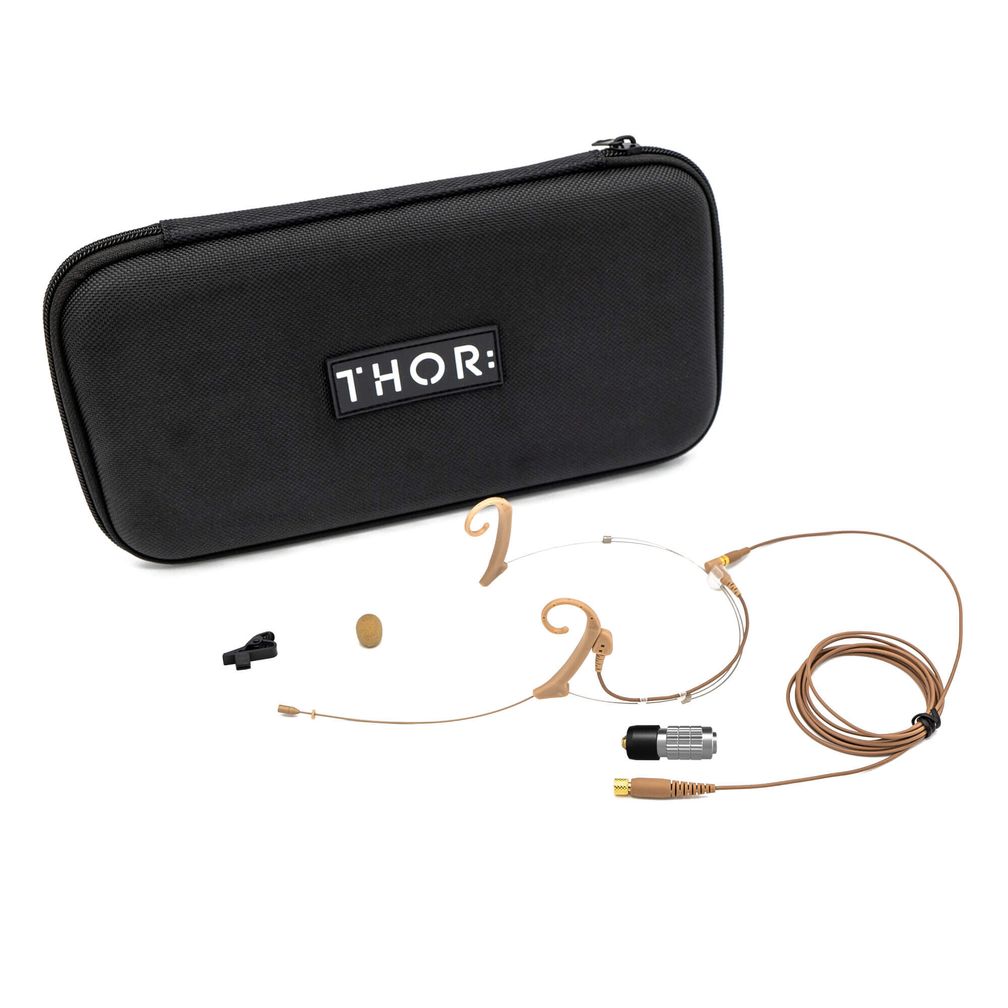 THOR Shadow SH20-T-MD-CH Dual Ear Headworn Microphone Kit