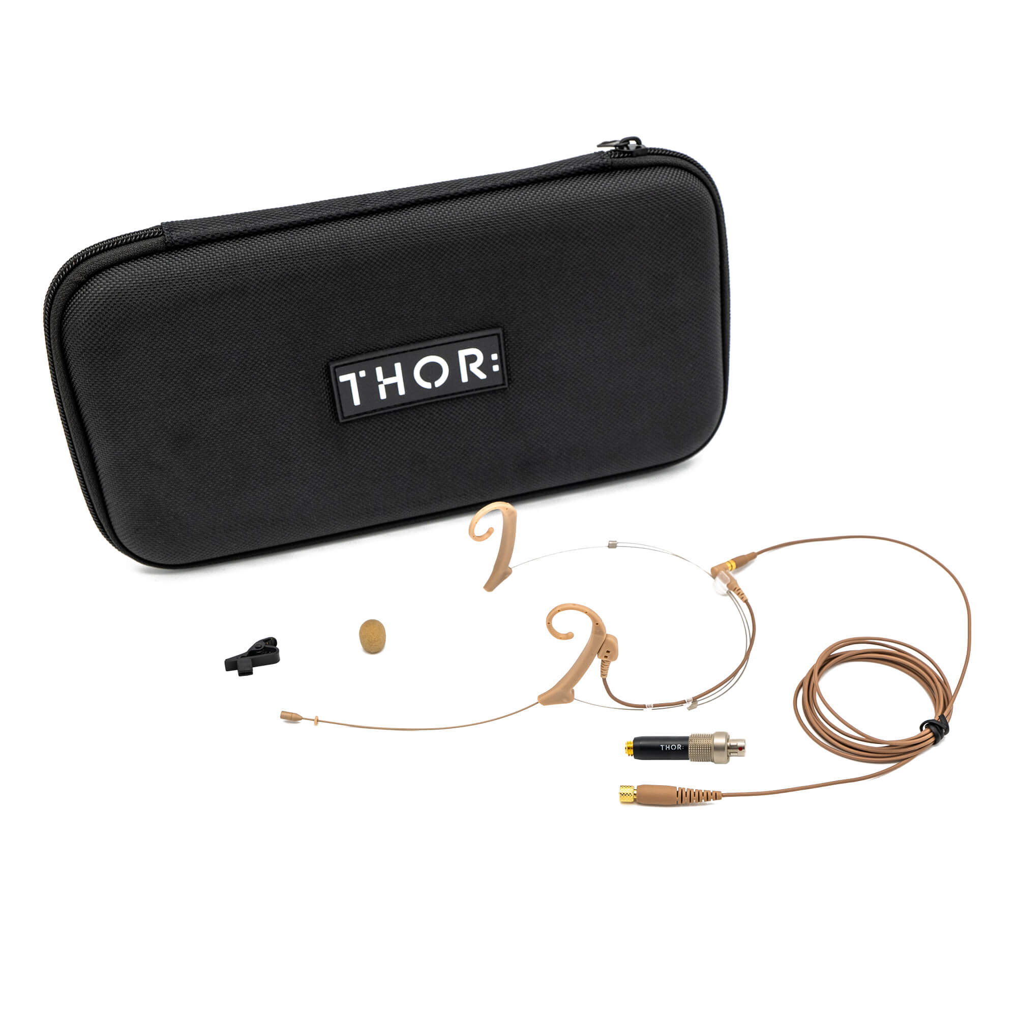 THOR Shadow SH20-T-MD-LEMO Dual Ear Headworn Microphone Kit