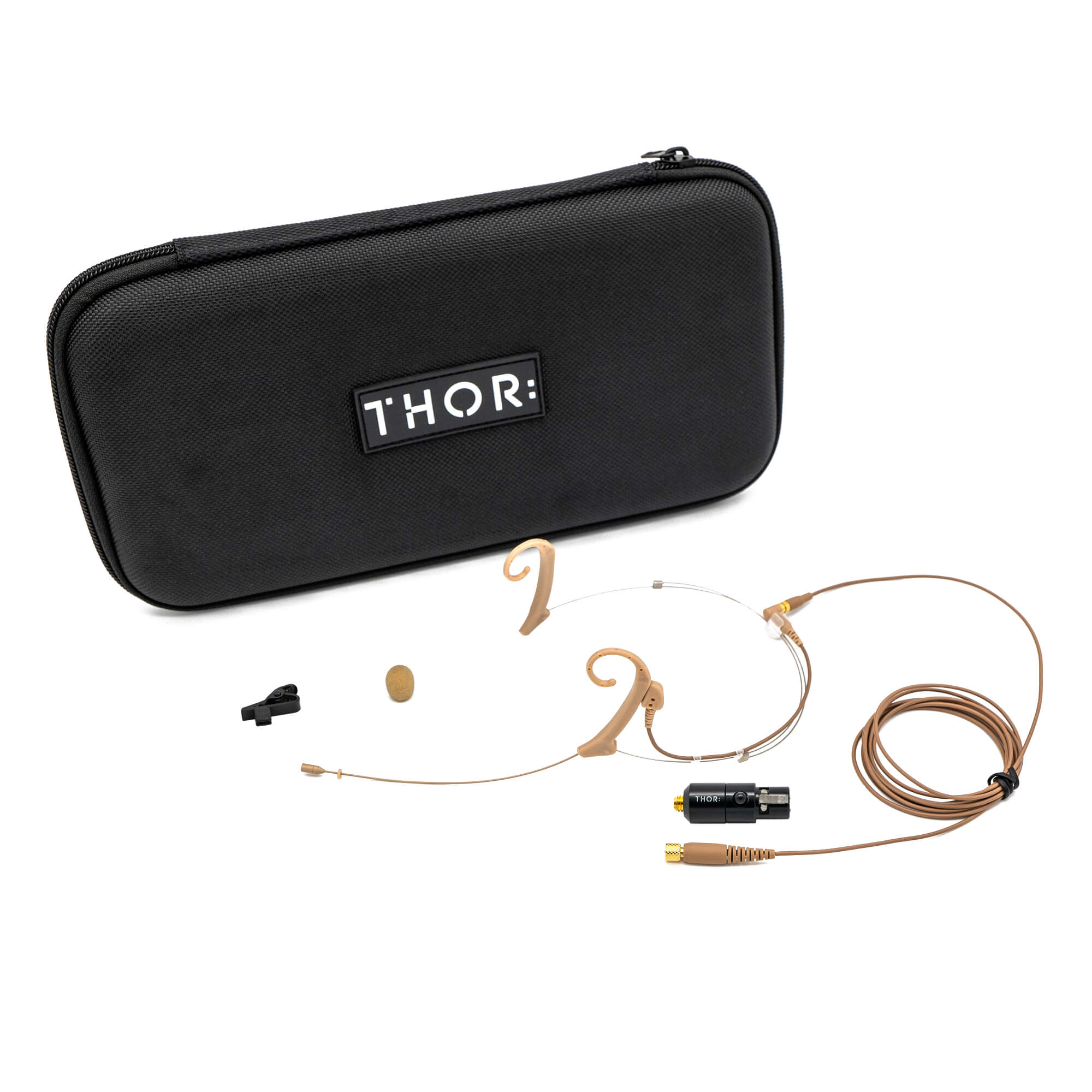 THOR Shadow SH20-T-MD-TA4F Dual Ear Headworn Microphone Kit