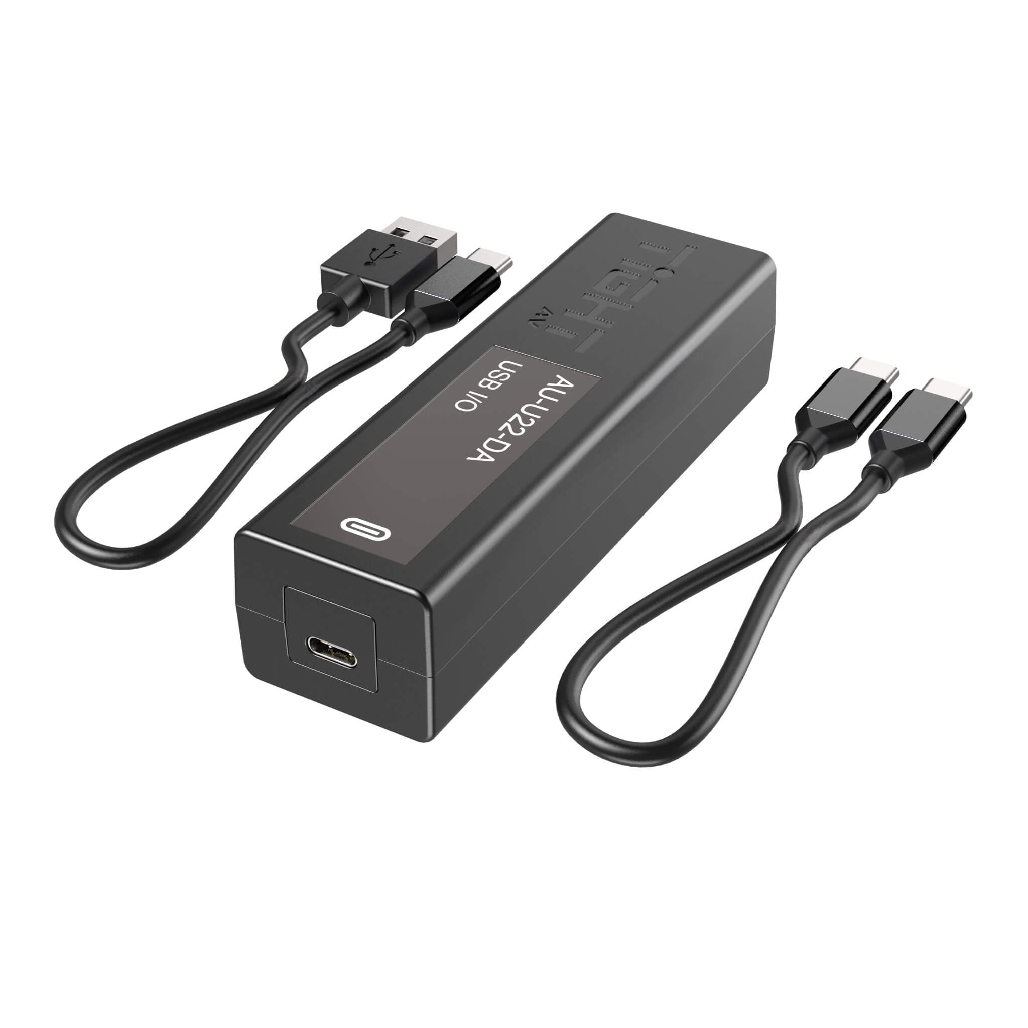 TiGHT AV AU-U22-DA - Dante 2x2 Channel USB 2.0 Adapter, rear