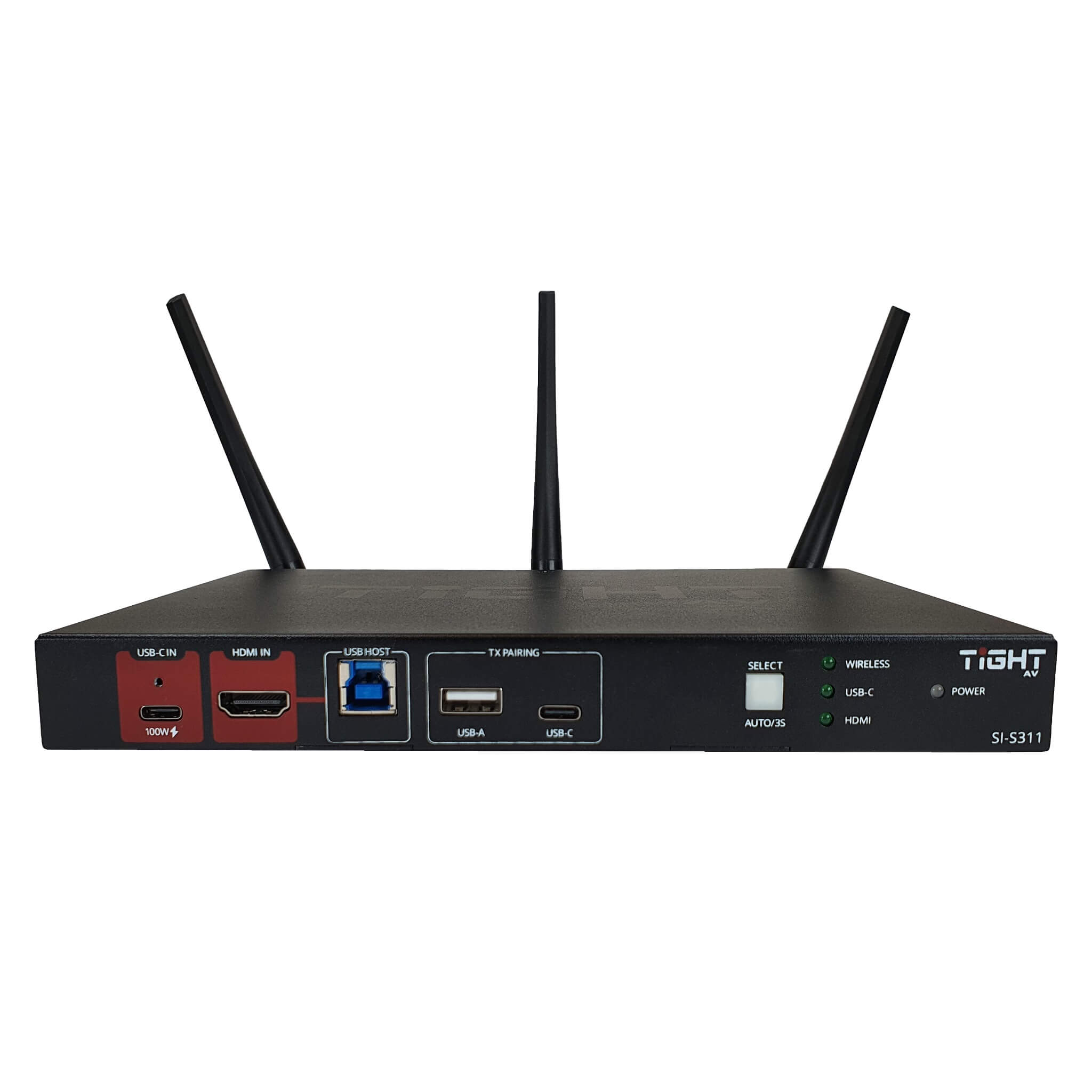 TiGHT AV SiMA SI-S311 - 3x1 BYOM Switcher with Wireless Presentation, front