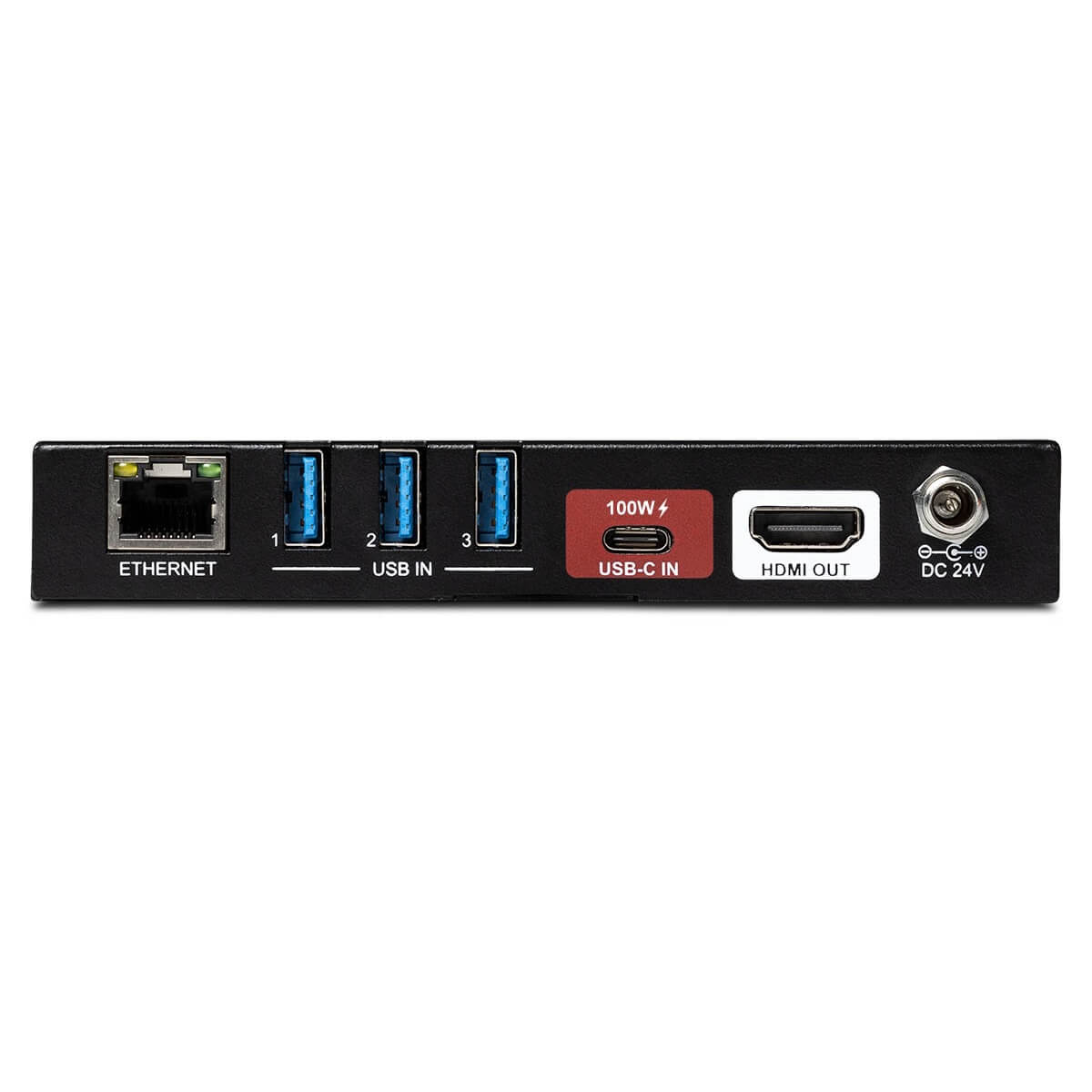 TiGHT AV VC-C101U-ETH - USB-C to HDMI Converter with USB and Ethernet, rear