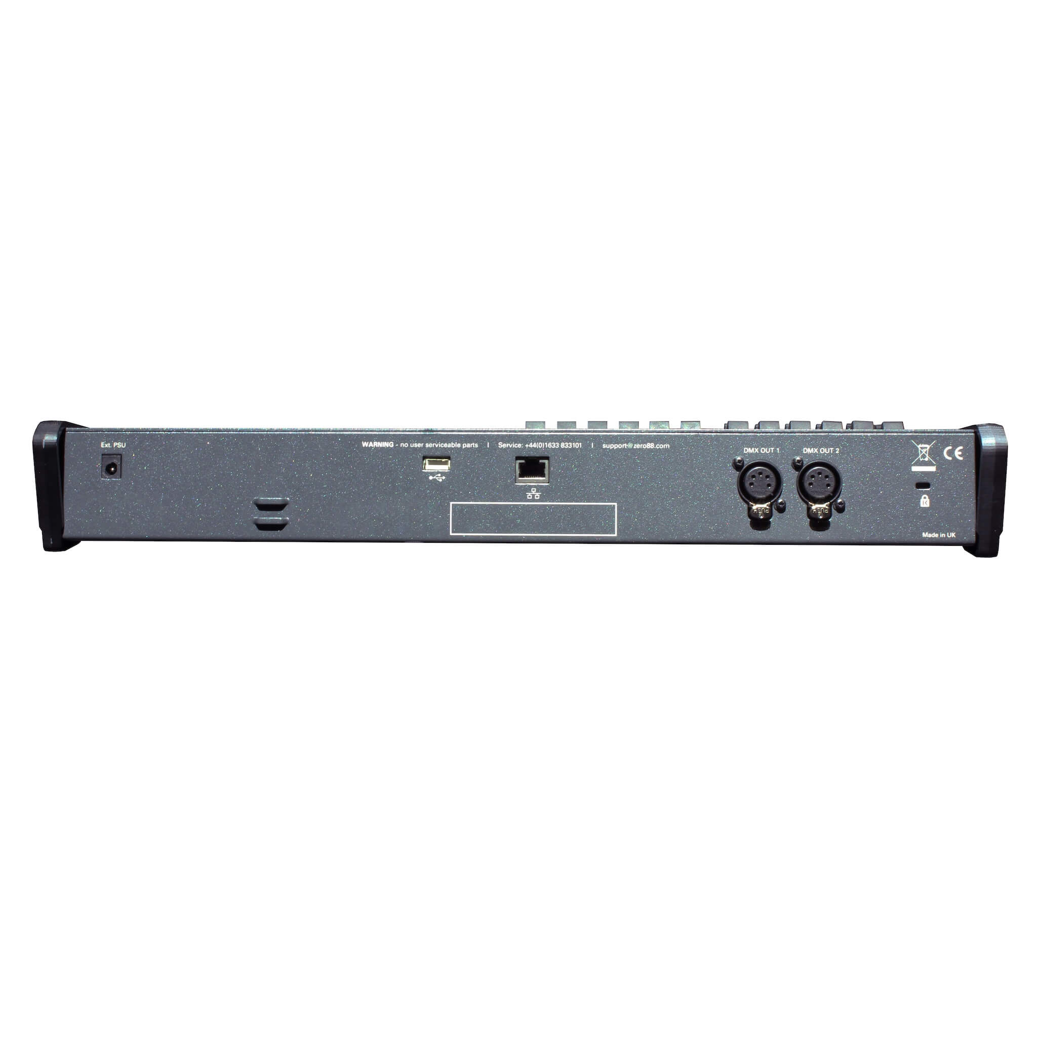 Vari-Lite FLX S24 Console - 24 Fader Lighting Control Surface, rear