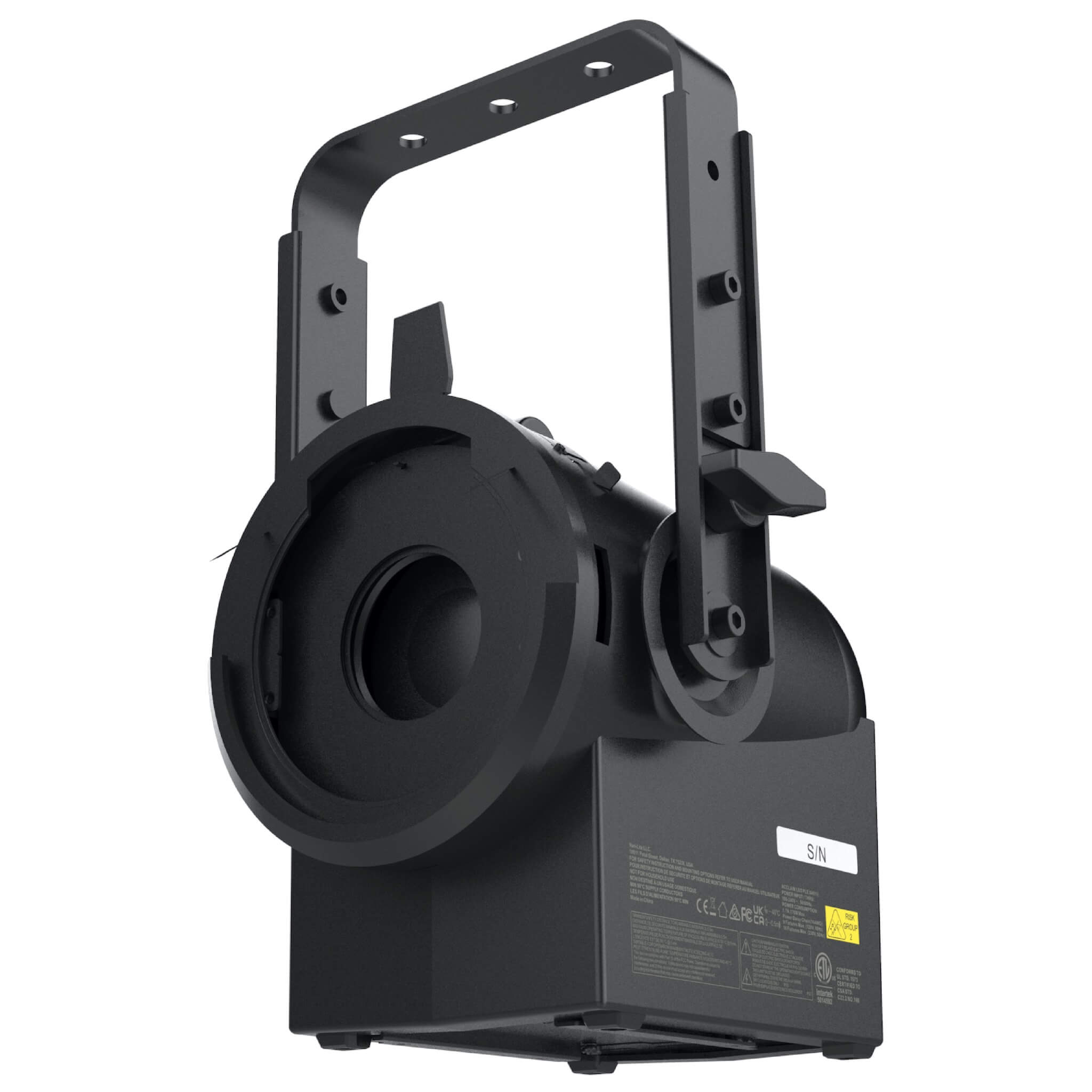 Vari-Lite VL600 Acclaim PLE RGBL Full Color LED Ellipsoidal Profile, black