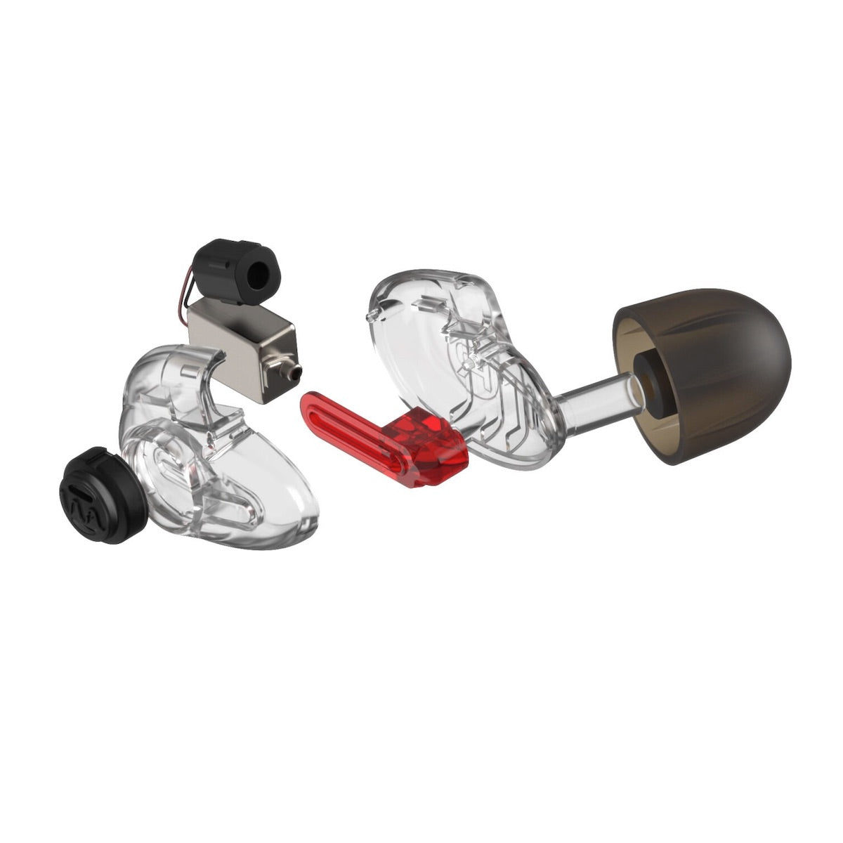 Westone AM Pro X10 - Single-Driver Musician IEM with Passive Ambience, exploded view