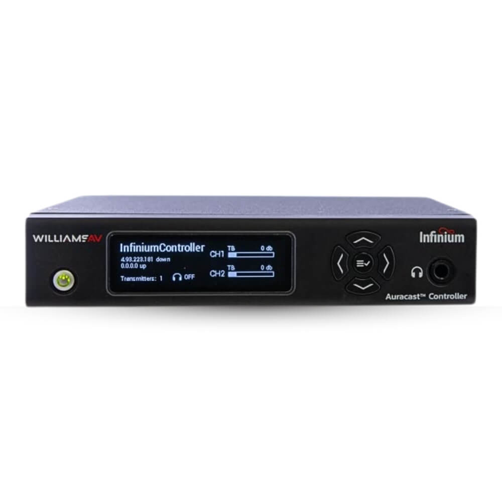 Williams AV BA C1 - Infinium Auracast Controller, front