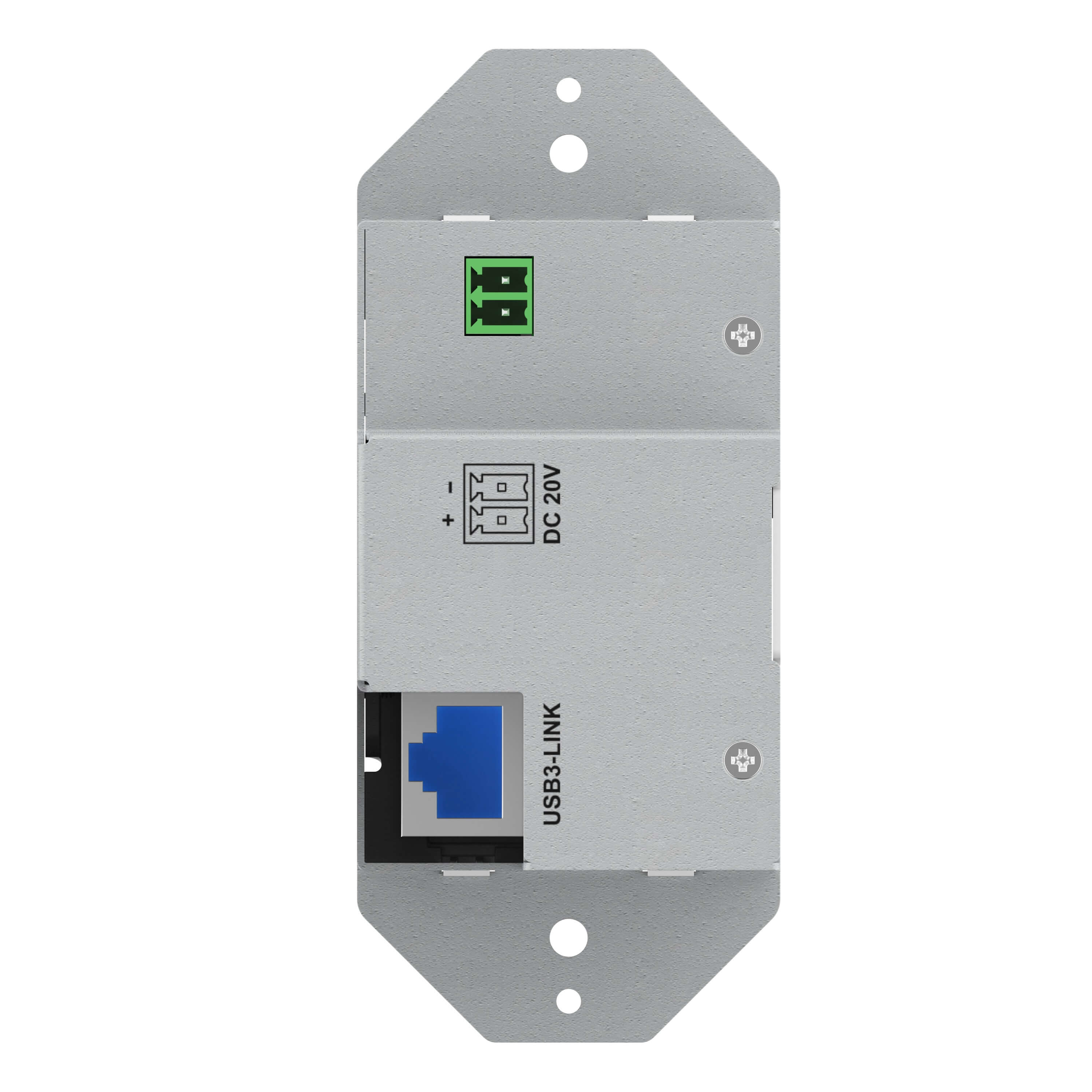 WyreStorm EX-100-IW-USBC - USB 3.2 In-Wall HDBT 3.0 Extender Kit, back