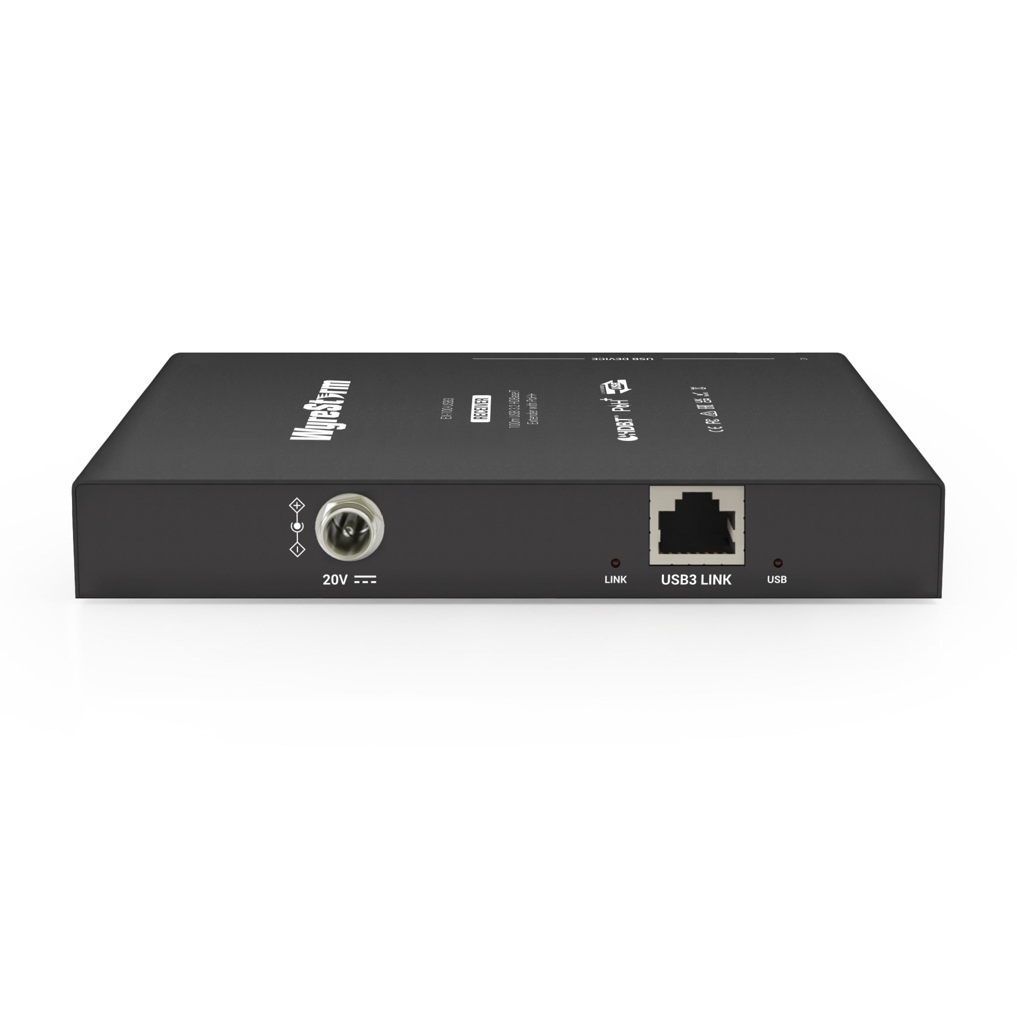 WyreStorm EX-100-USB3-RX, receiver rear