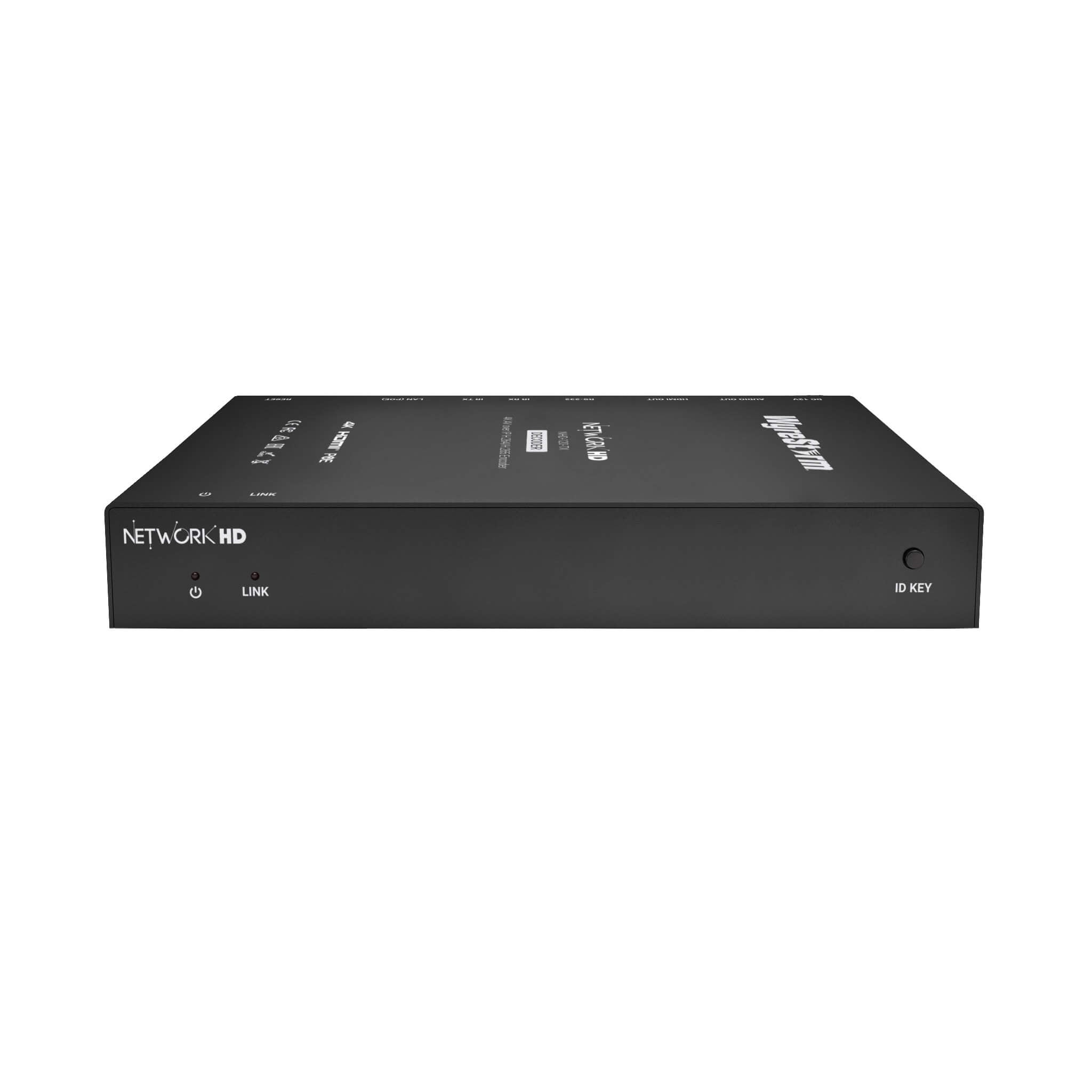 WyreStorm NHD-120-RX - 4K30Hz H.264/H.265 AVoIP Decoder, front