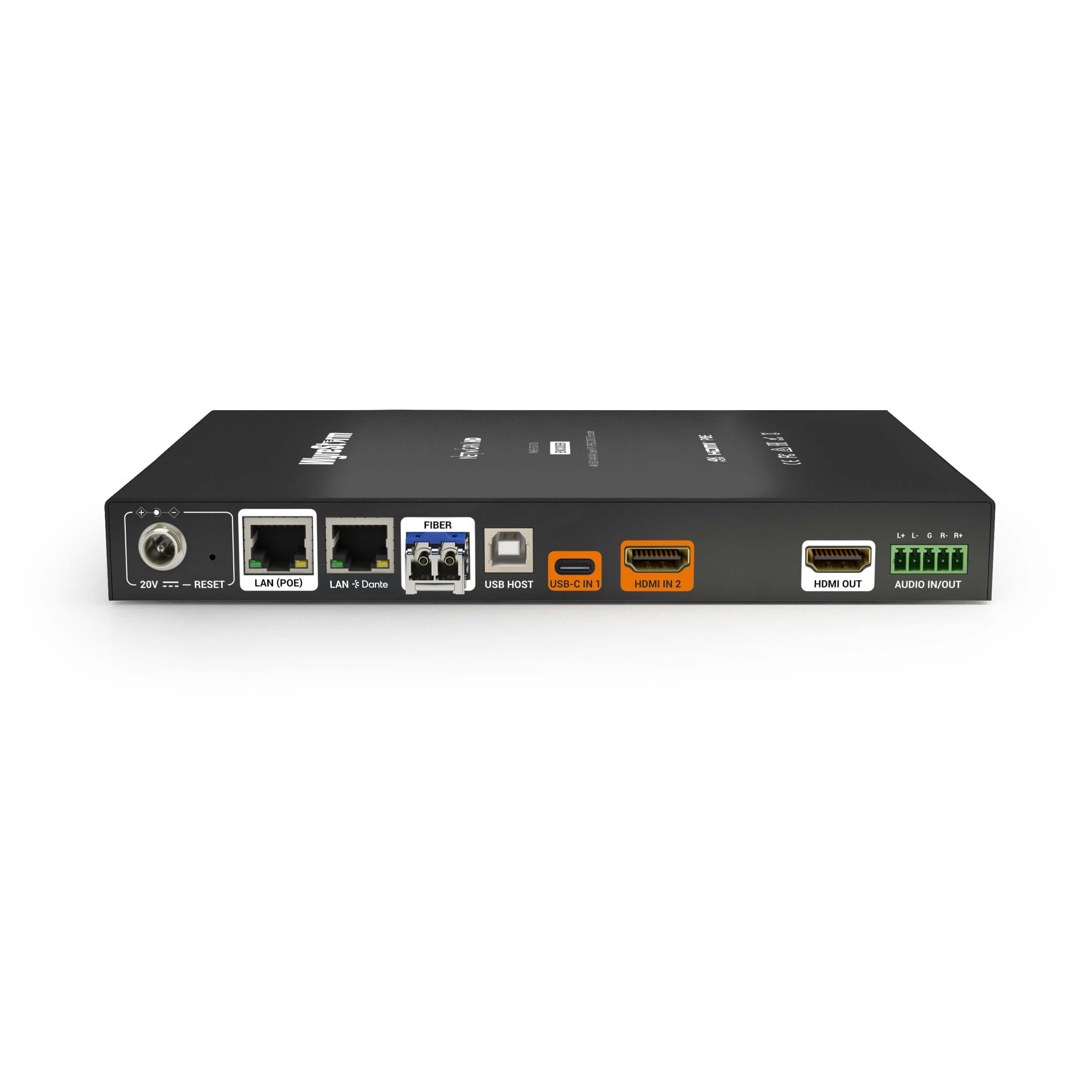 WyreStorm NHD-510-TX - 4K60 AV over IP JPEG 2000 Encoder with USB-C, rear