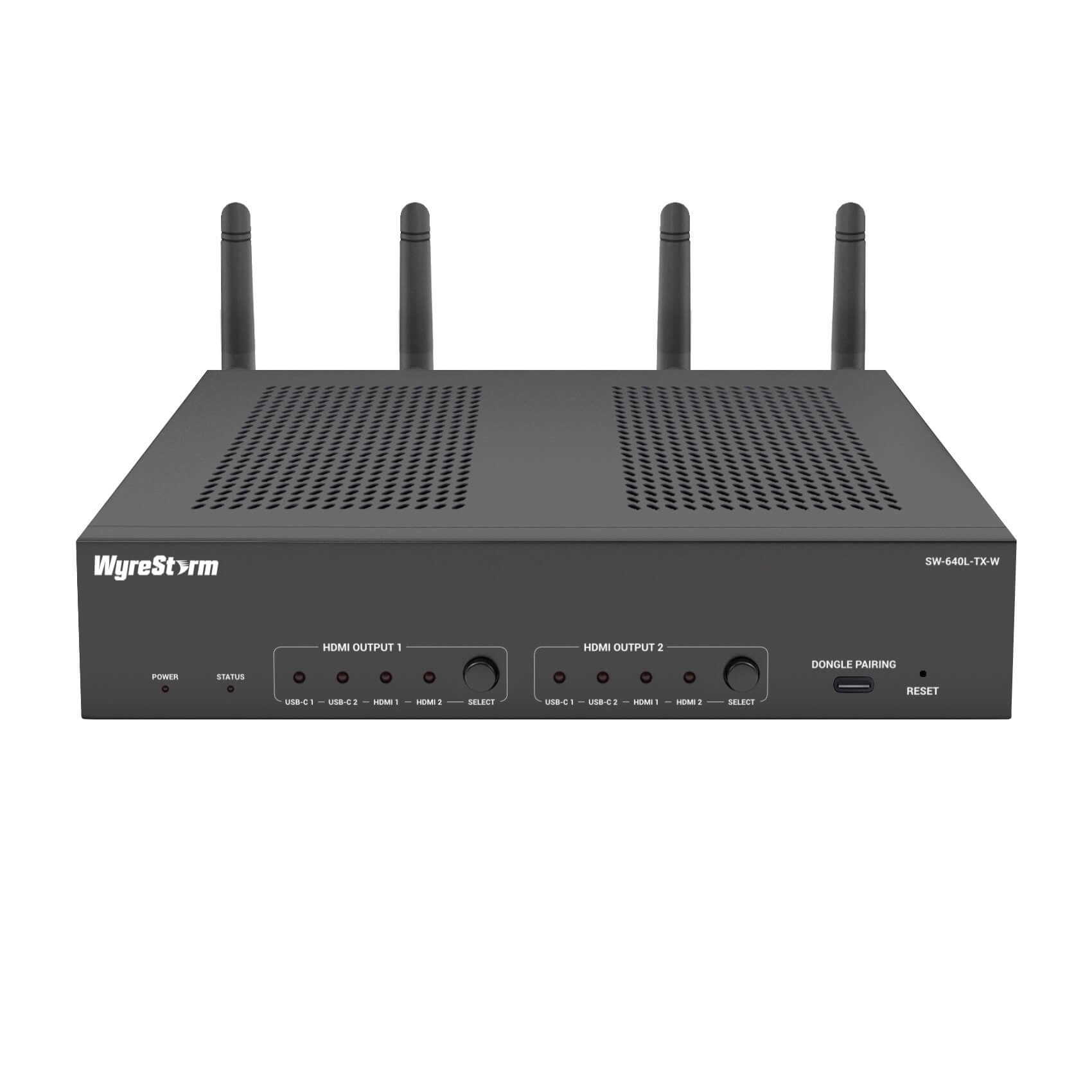 WyreStorm SW-640L-TX-W - 4-Input 4K60Hz Presentation Switcher, front