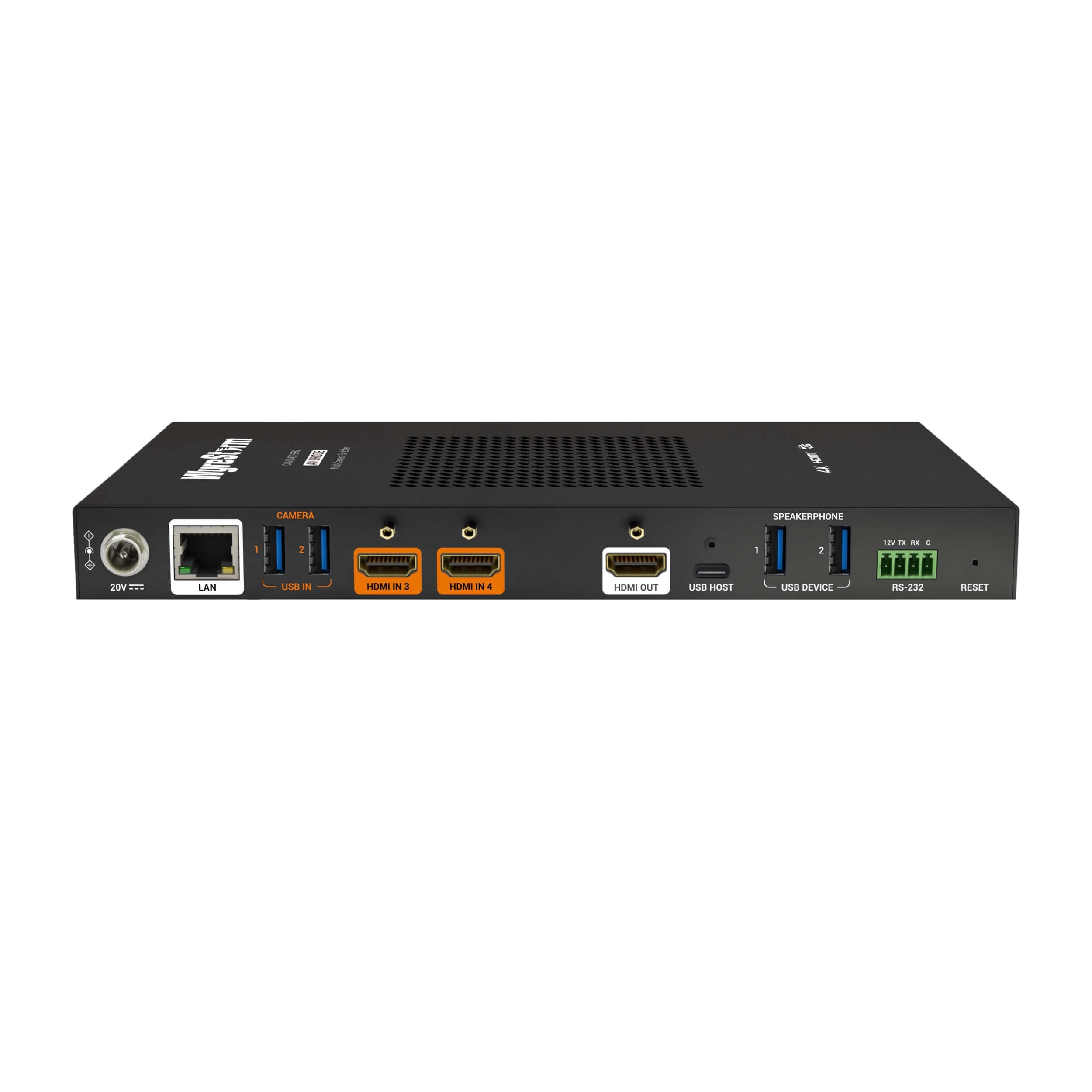 WyreStorm CAM-0402-BRG - 4K Multi-Camera Video Bridge and Mixer, rear