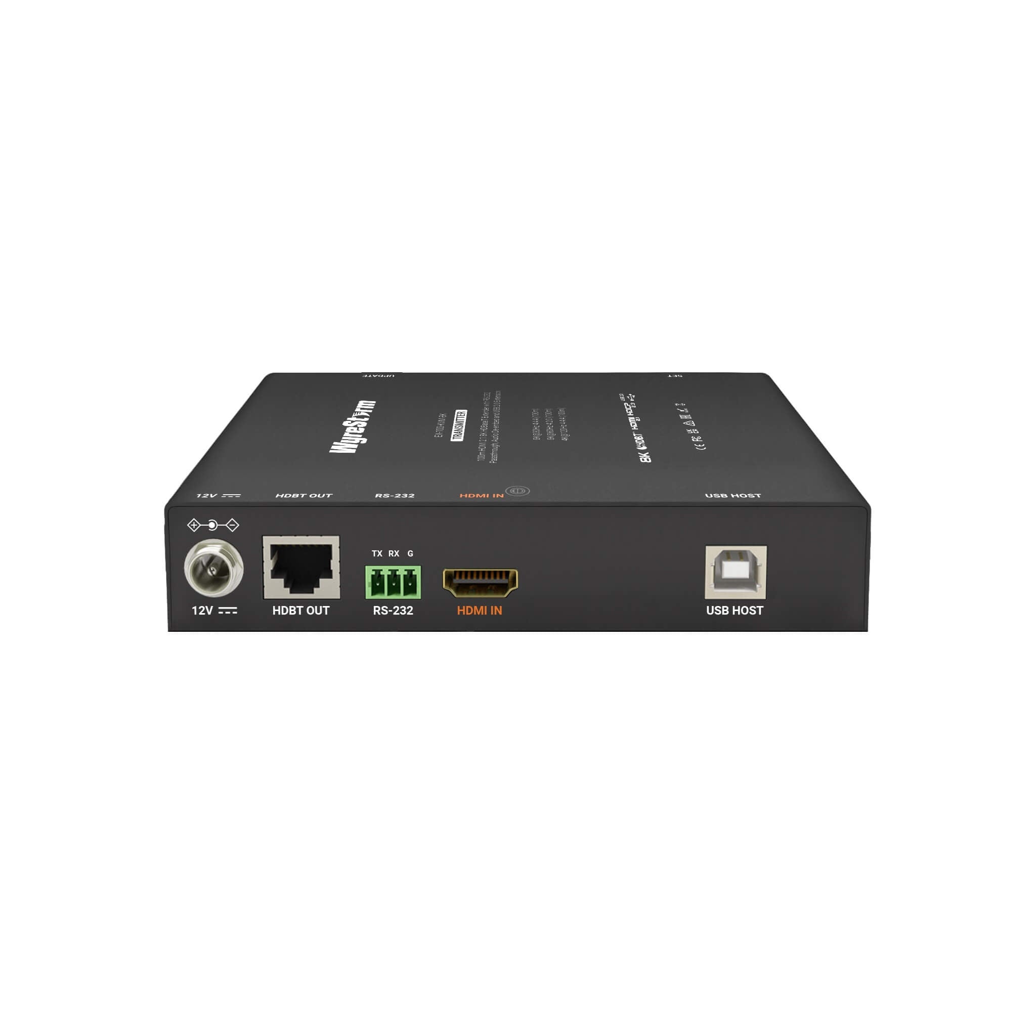 WyreStorm EX-100-KVM-8K - HDMI 2.1 8K HDBaseT Receiver, rear