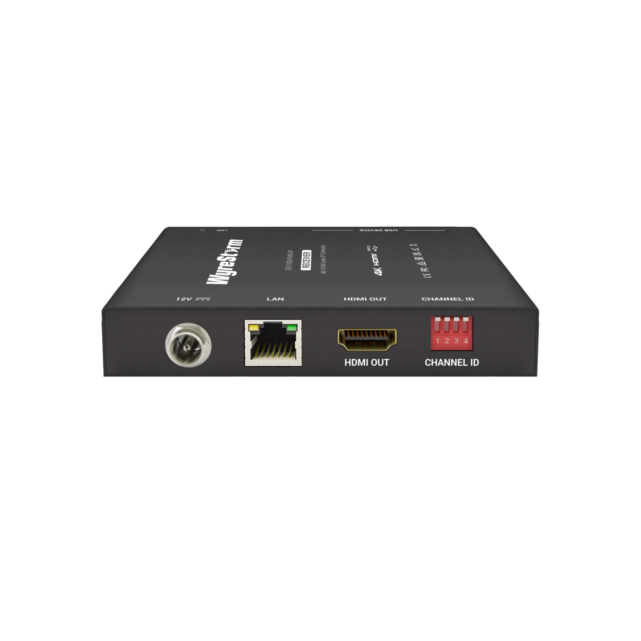 WyreStorm EX-100-KVM-IP - 4K30 IP-based KVM receiver, rear