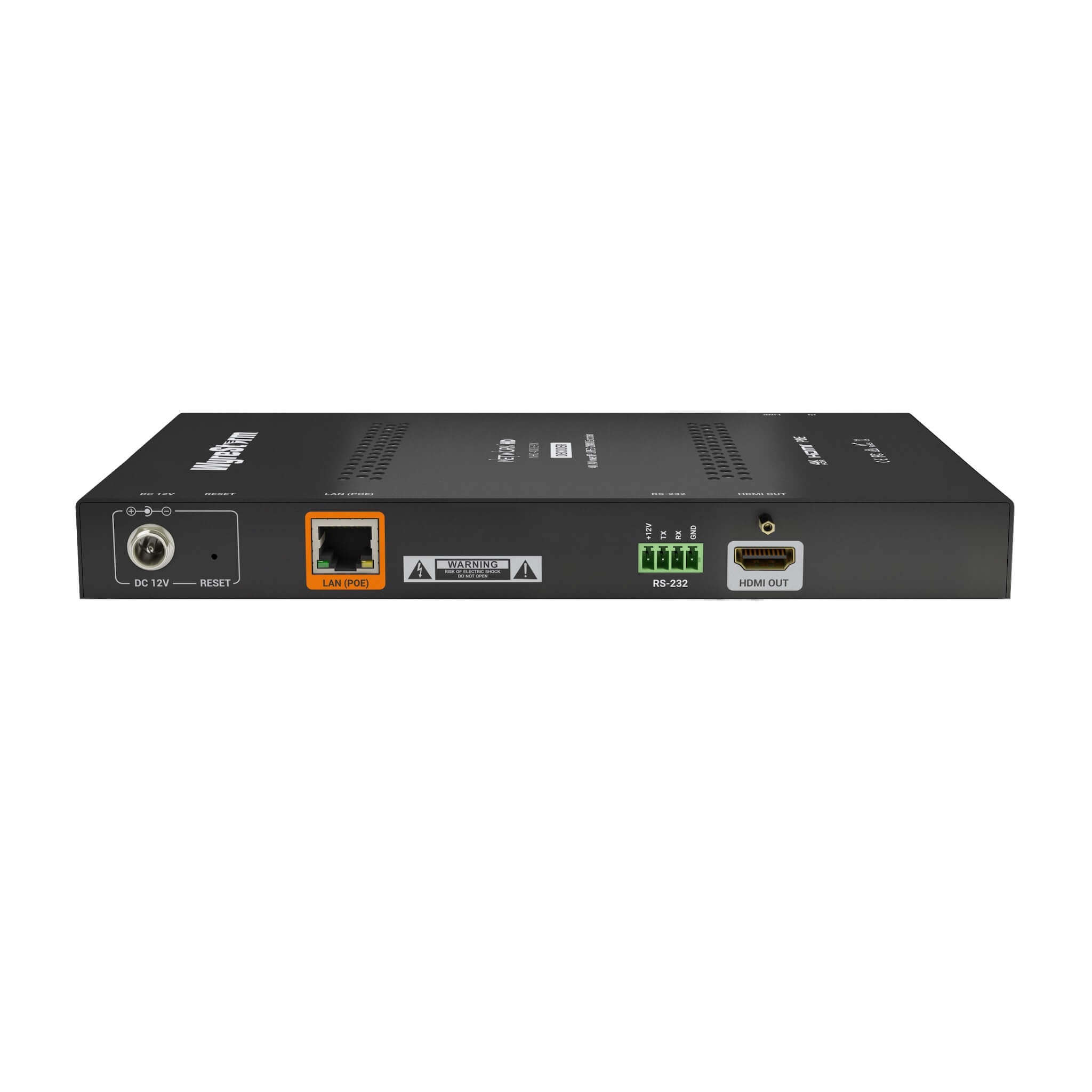 WyreStorm NHD-400-E-RX - 4K HDR AV over IP JPEG 2000 Decoder, rear