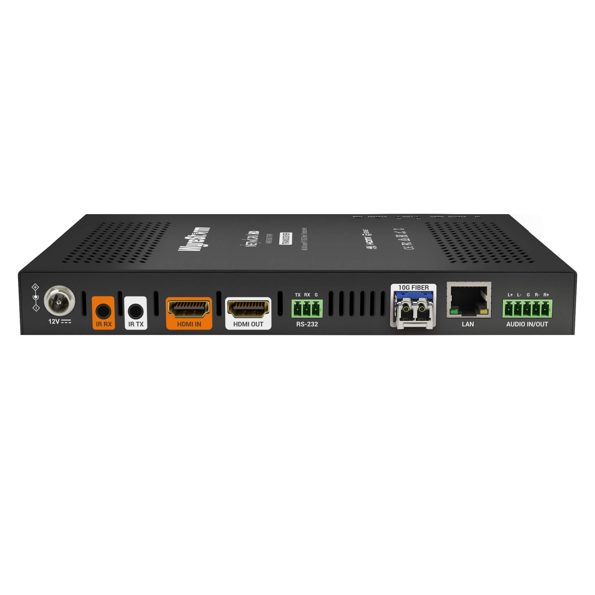WyreStorm NHD-600-TRXF - 4K60 4:4:4 10Gb SDVoE Fiber Transceiver, rear