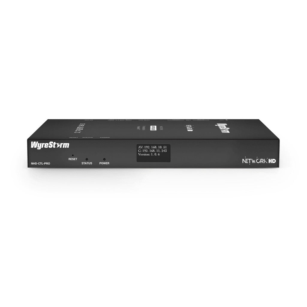 WyreStorm NHD-CTL-PRO-V2 - Pro Controller for NetworkHD Series, front