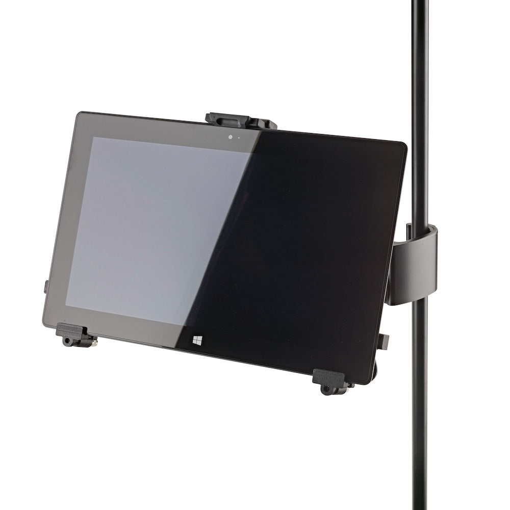 Konig & Meyer 19791 - Universal Tablet Holder, Clamp On Mount horizontal