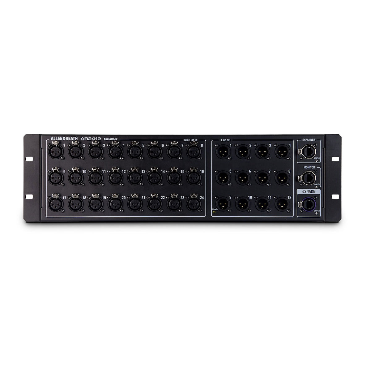 Allen & Heath AR2412 - Remote AudioRack, front