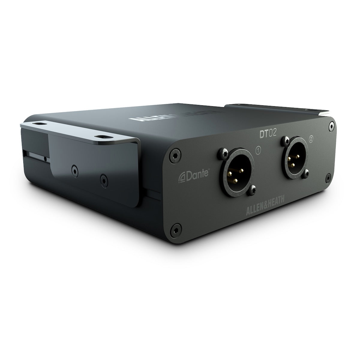 Allen & Heath DT02 - Dante Output Interface with 2 XLR Outputs, with optional rack ears