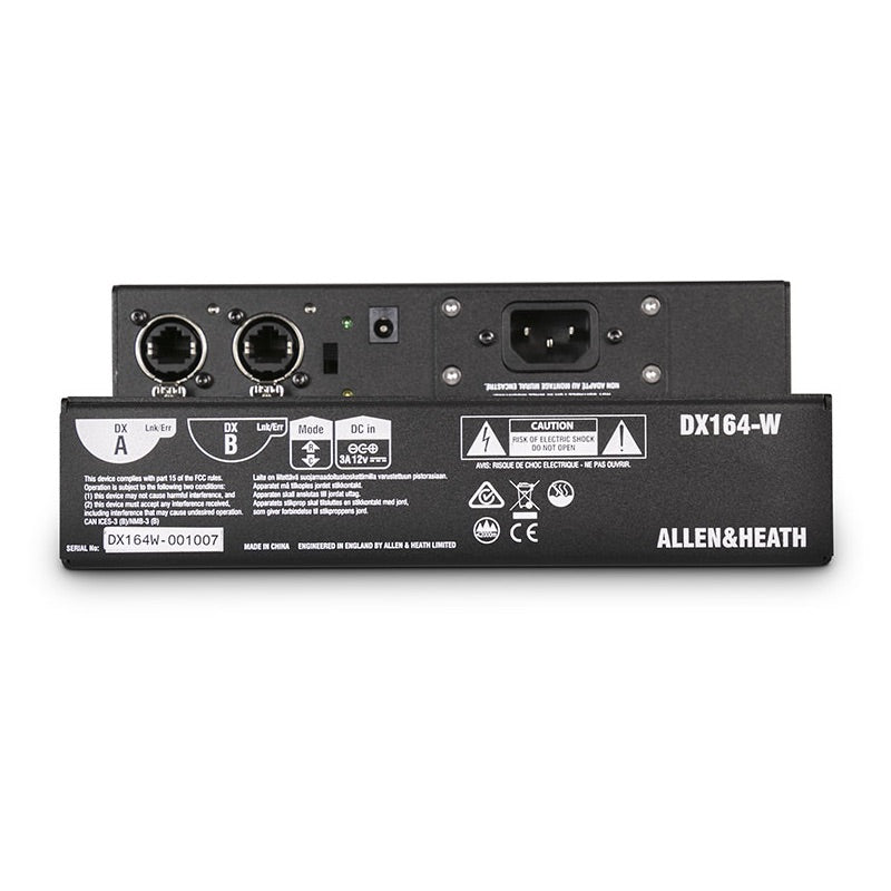 Allen & Heath DT164-W - 16 XLR Input, 4 XLR Output, Wall Mount DX Expander, top