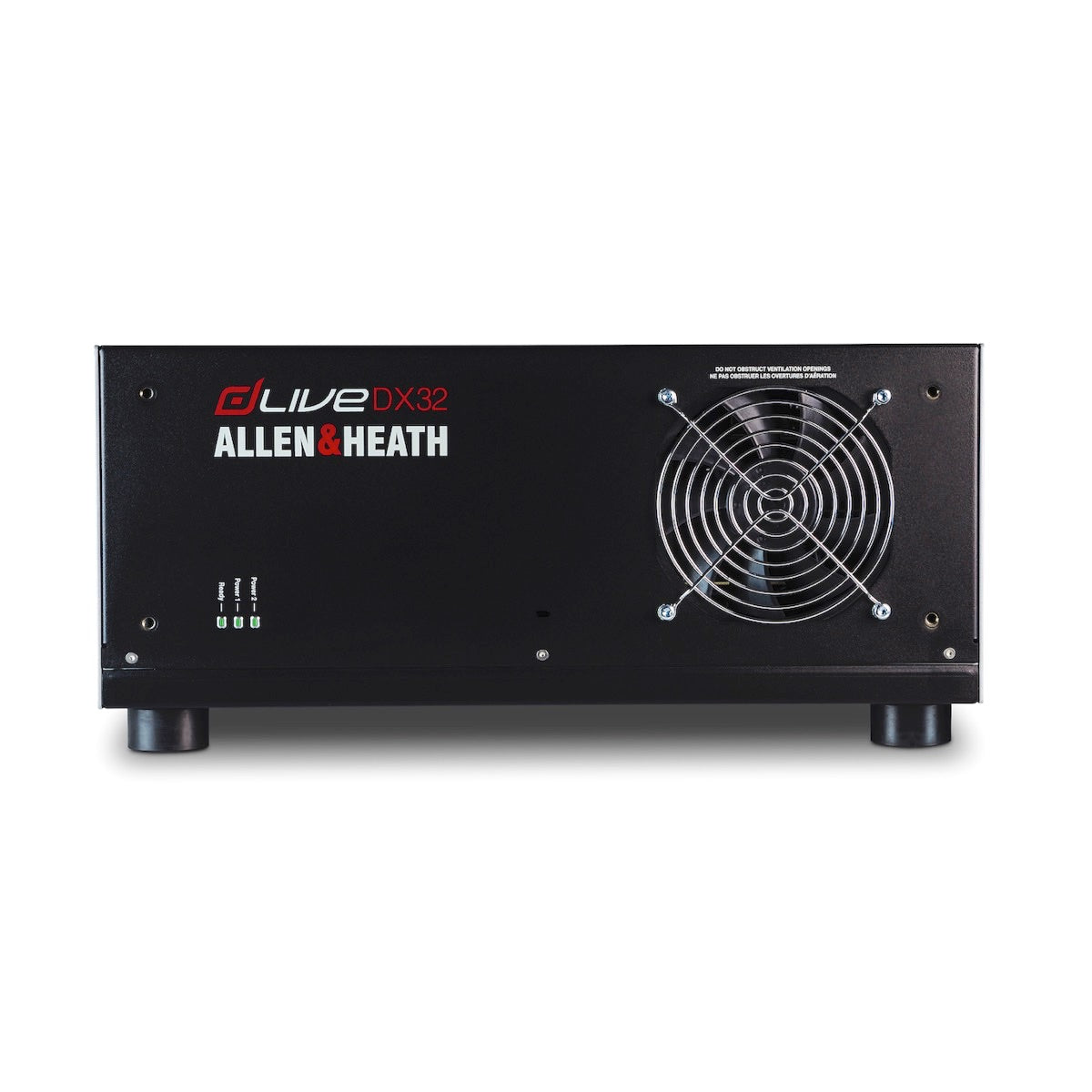 Allen & Heath DX32 - 96kHz Modular Expansion Chassis with Redundancy, rear