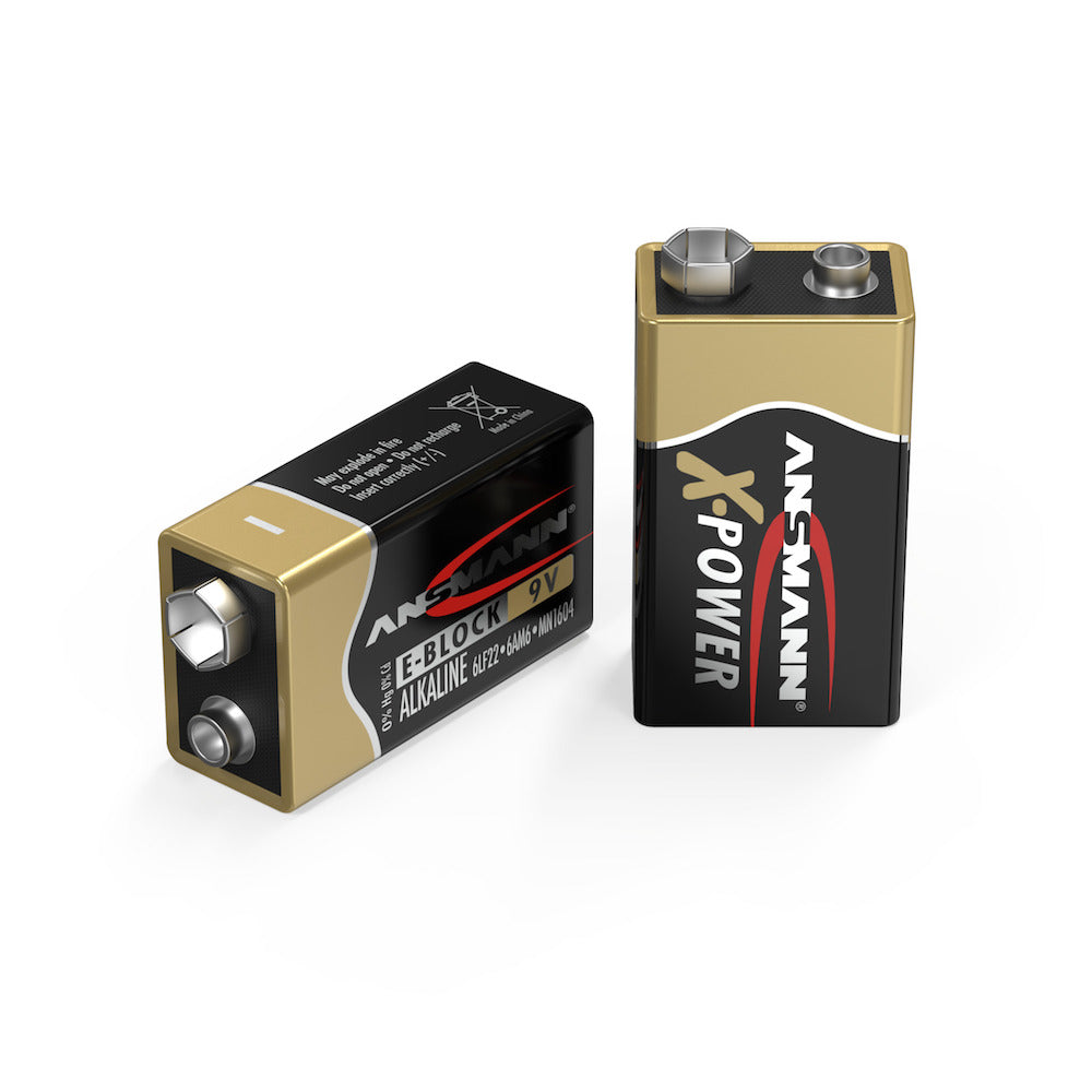 Ansmann X-Power Premium Alkaline 9V batteries