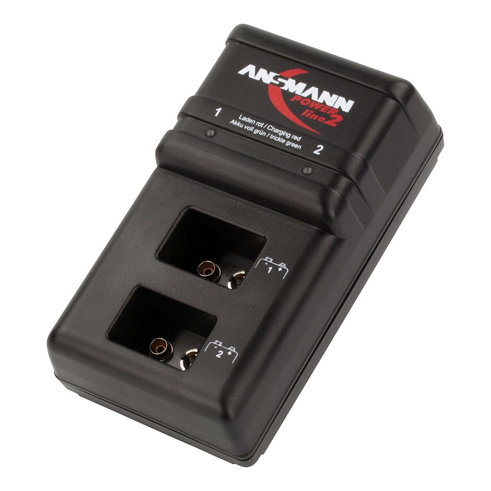 Ansmann Powerline 2 - Plug-in 9V NiMH Battery Charger