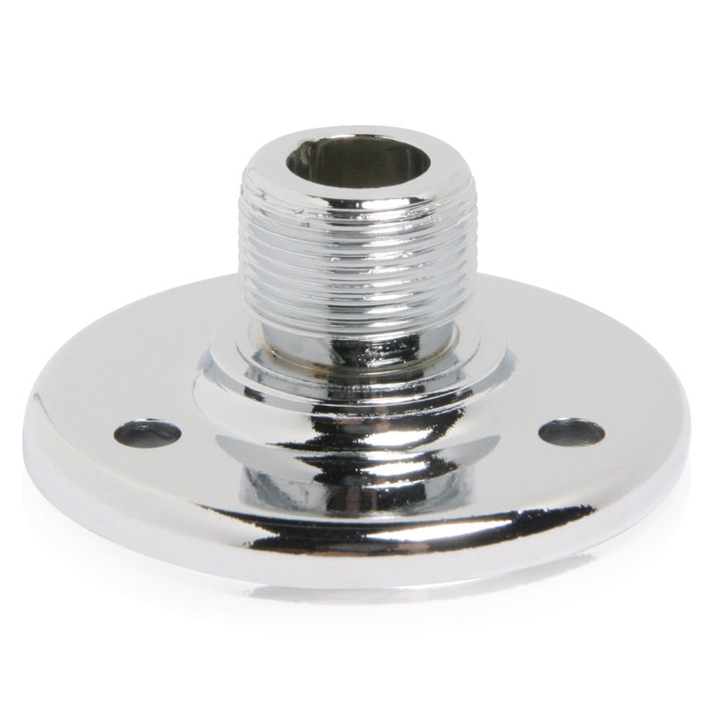 Atlas Sound AD-12B Surface Mount Male Mic Flange Chrome