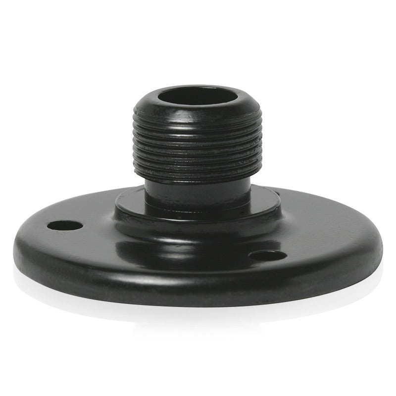 Atlas Sound AD-12BE Surface Mount Male Mic Flange Ebony
