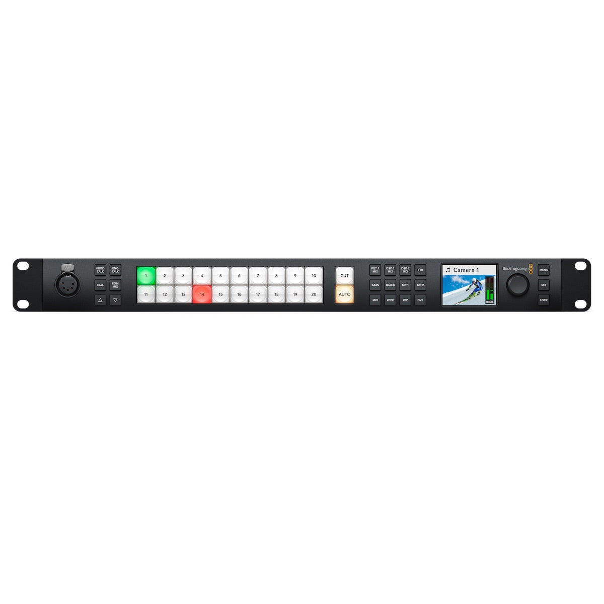 Blackmagic ATEM 2 M/E Constellation HD - Live Production Switcher, front