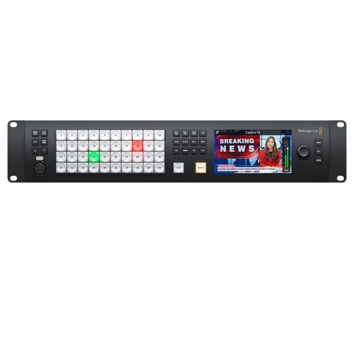 Blackmagic ATEM 4 M/E Constellation HD - Live Production Switcher, front