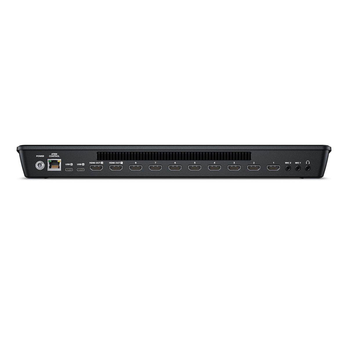 Blackmagic ATEM Mini Extreme - 8-Channel HDMI Streaming Switcher, rear